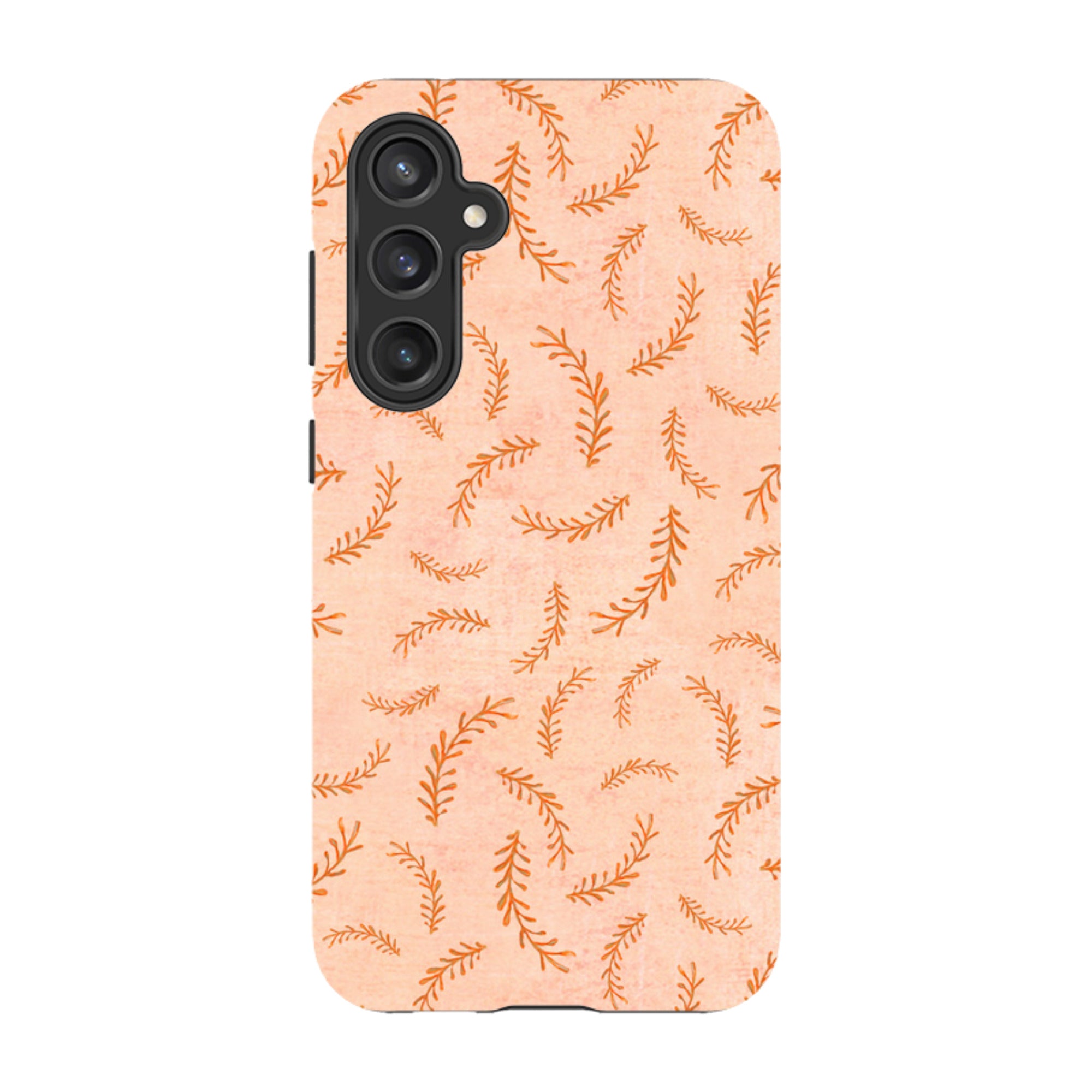 Samsung Tough Case - Feathers Pink By Katherine Quinn