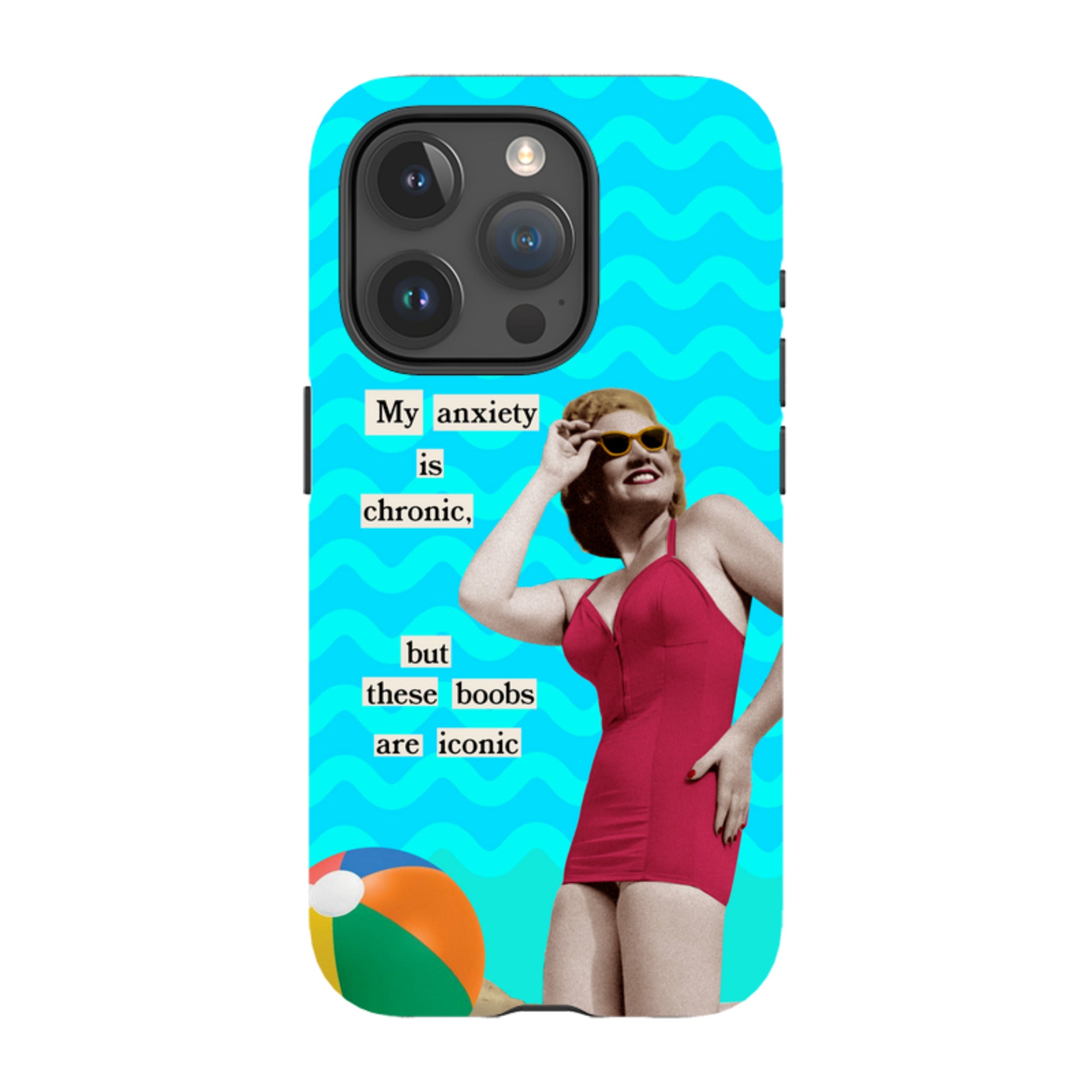 iPhone Tough Case - Boobs By Clare Jordan