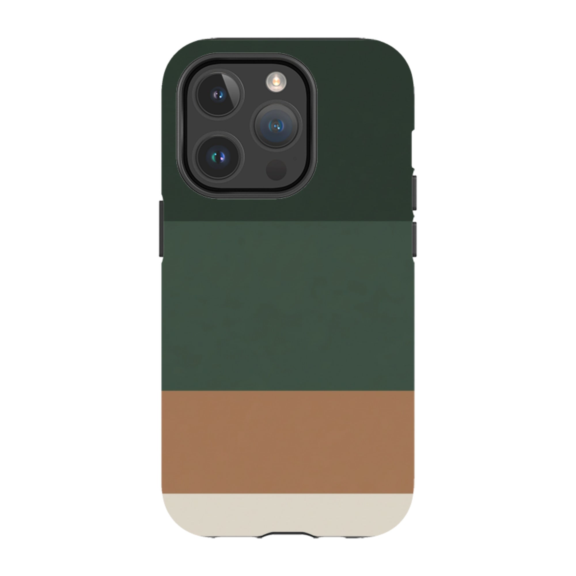 iPhone MagSafe Tough Case - Terracotta and Green Gradient