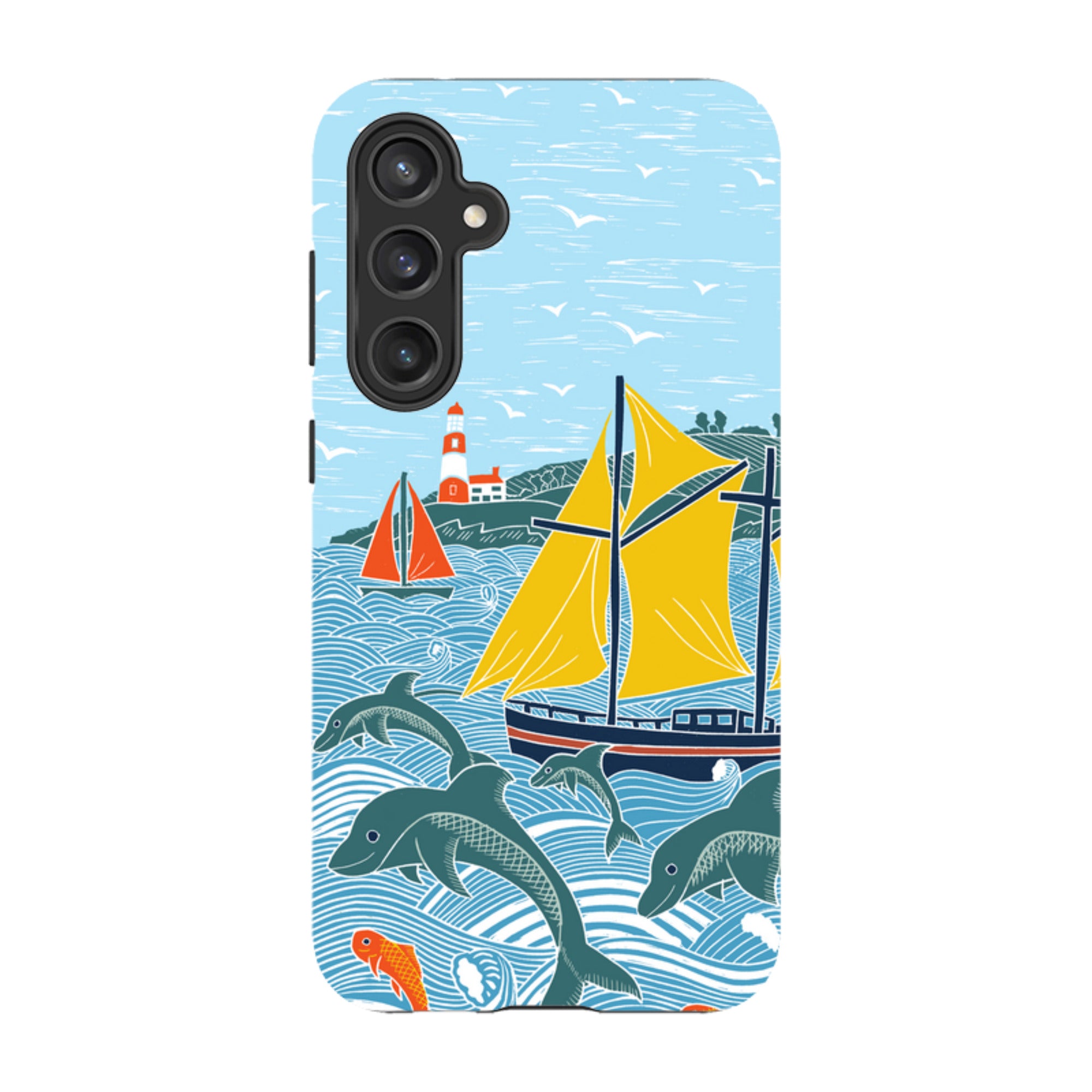 Samsung Tough  Case - Dolphins By Kate heiss
