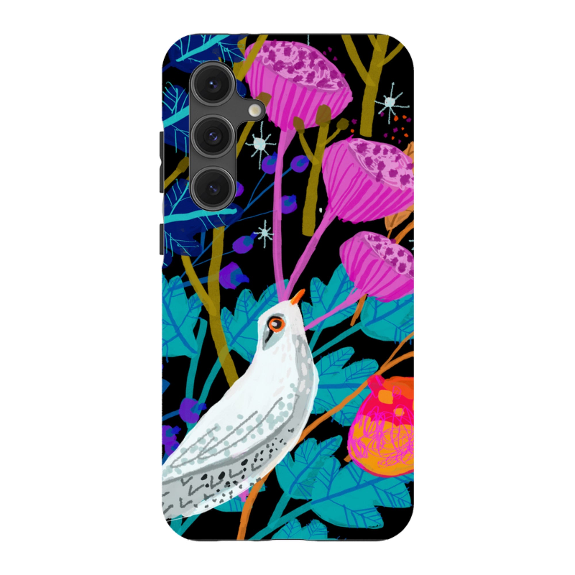 Samsung Tough Case - White Bird By Claire West
