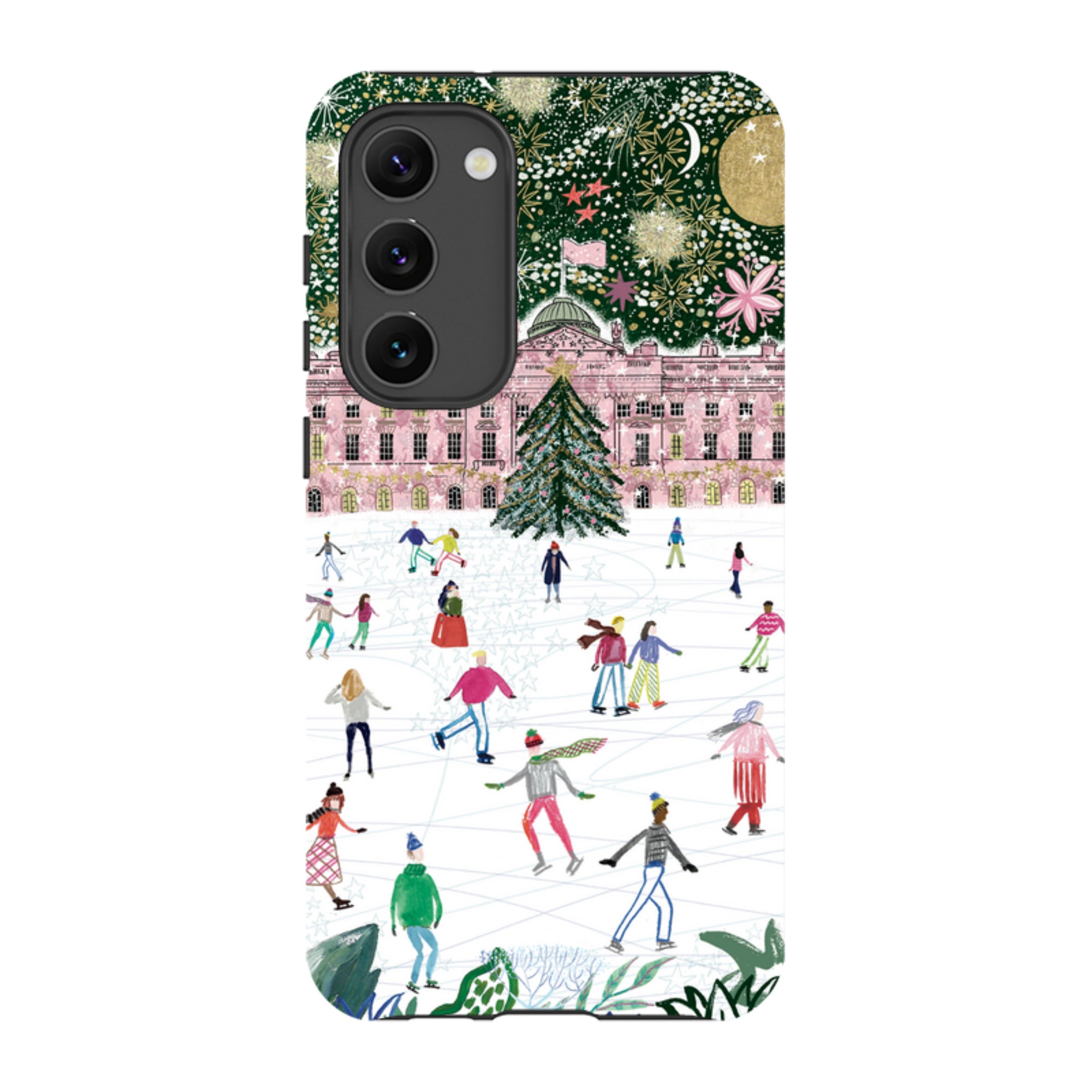 Samsung Tough Case - Skating At Somerset House By Emma Frances Grant