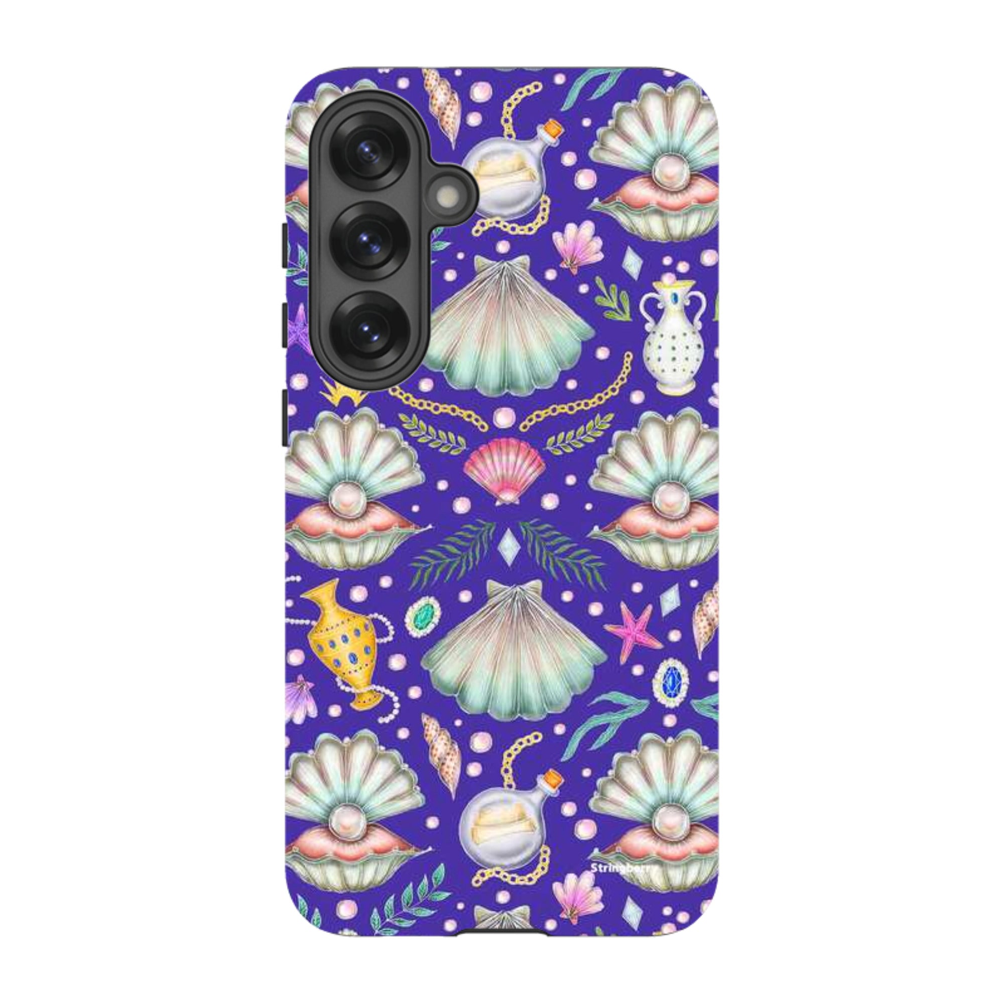 Samsung Tough Case - Pearl's Fantasy Indigo By Catherine Rowe