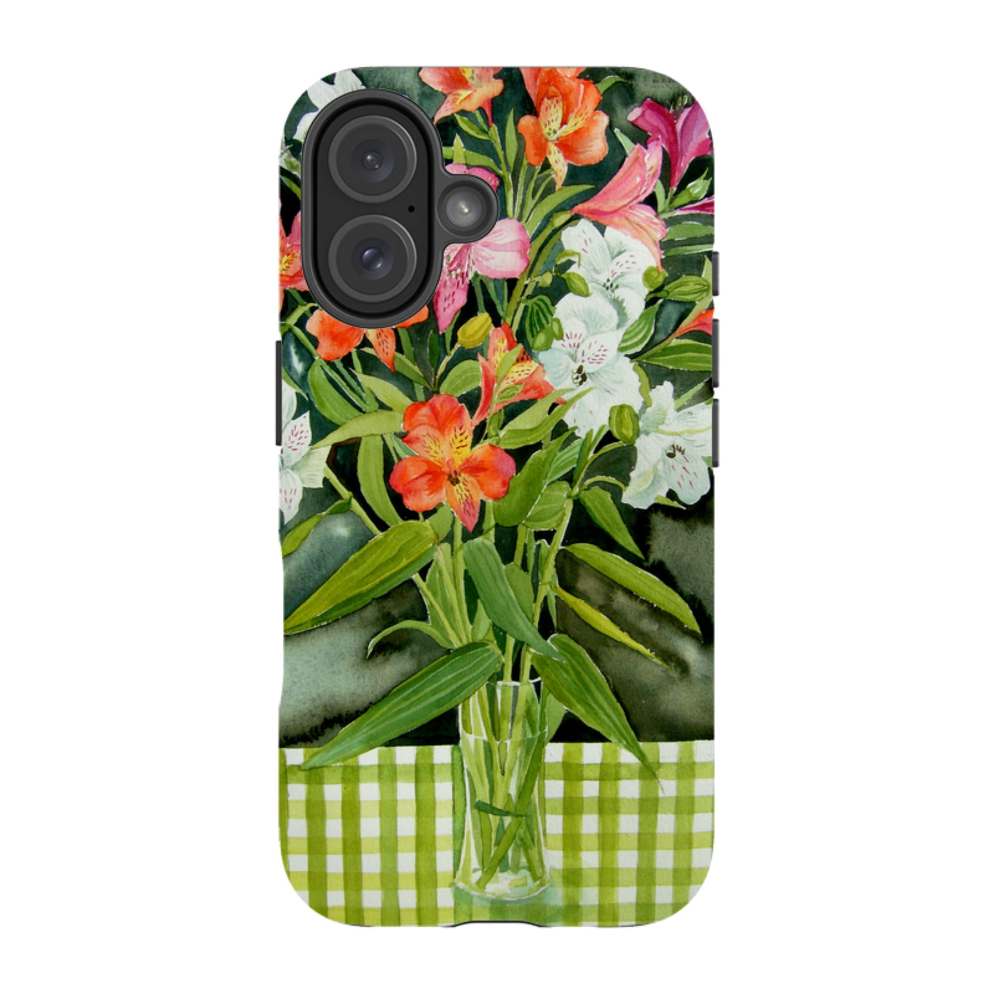 iPhone Tough Case - Fresias By Mary Stubberfield