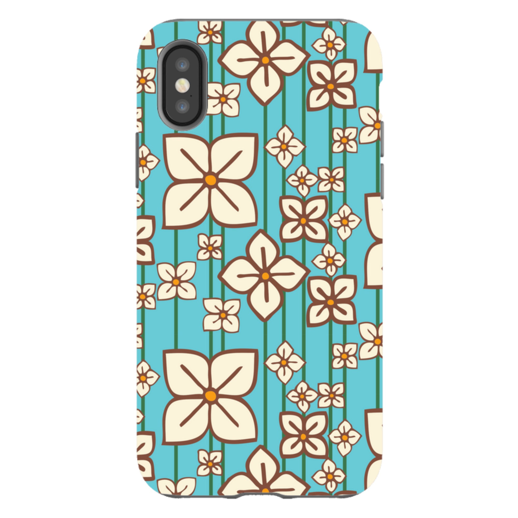 iPhone Tough Case - Hydrangea By Amelia Bowman