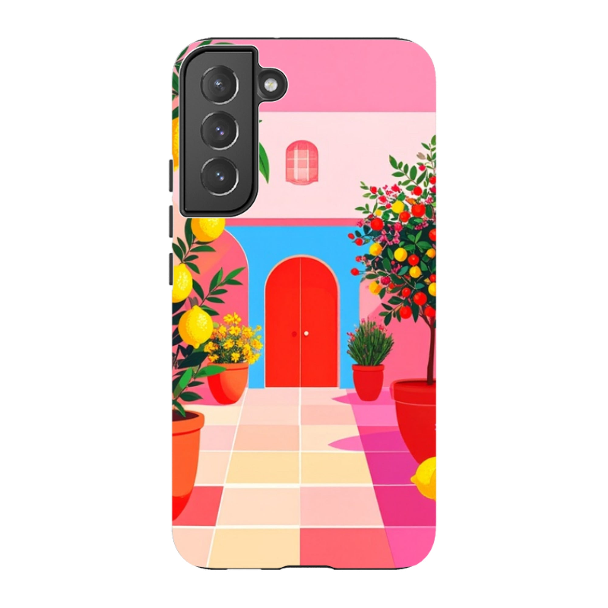 Samsung Tough Case - Red Garden