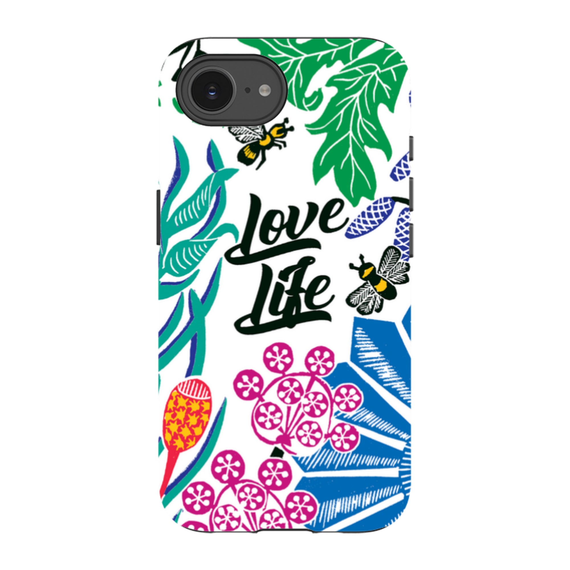 iPhone Tough Case - Love Life By Kate Heiss