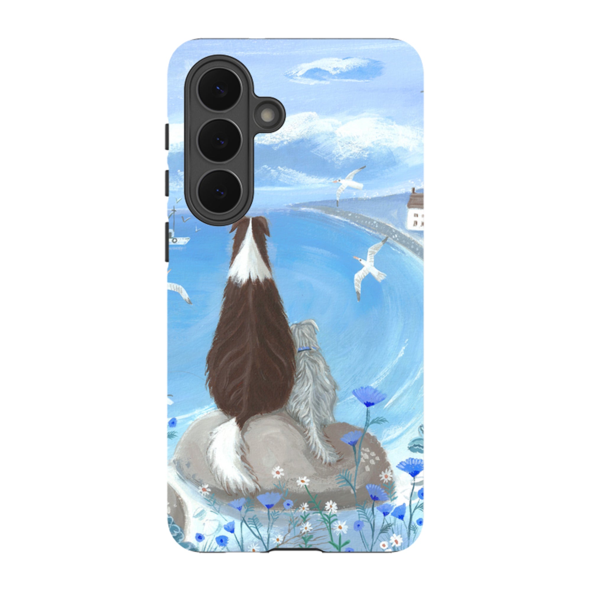 Samsung Tough Case - Beach Dog By Mary Stubberfield
