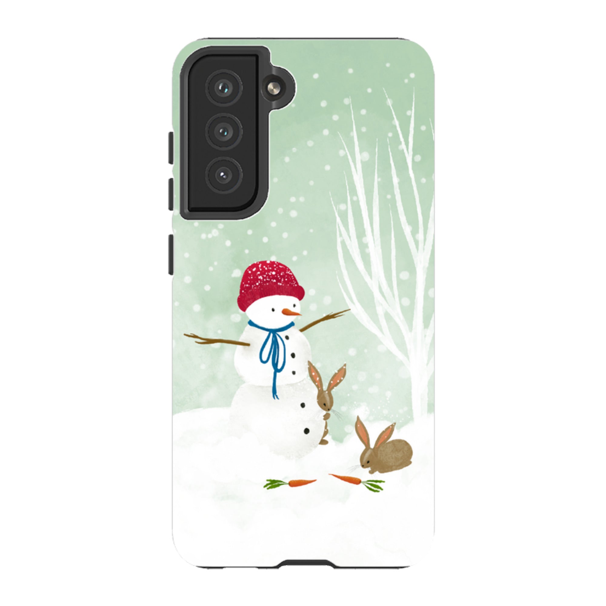 Samsung Tough Case - Snowman By Katherine Quinn