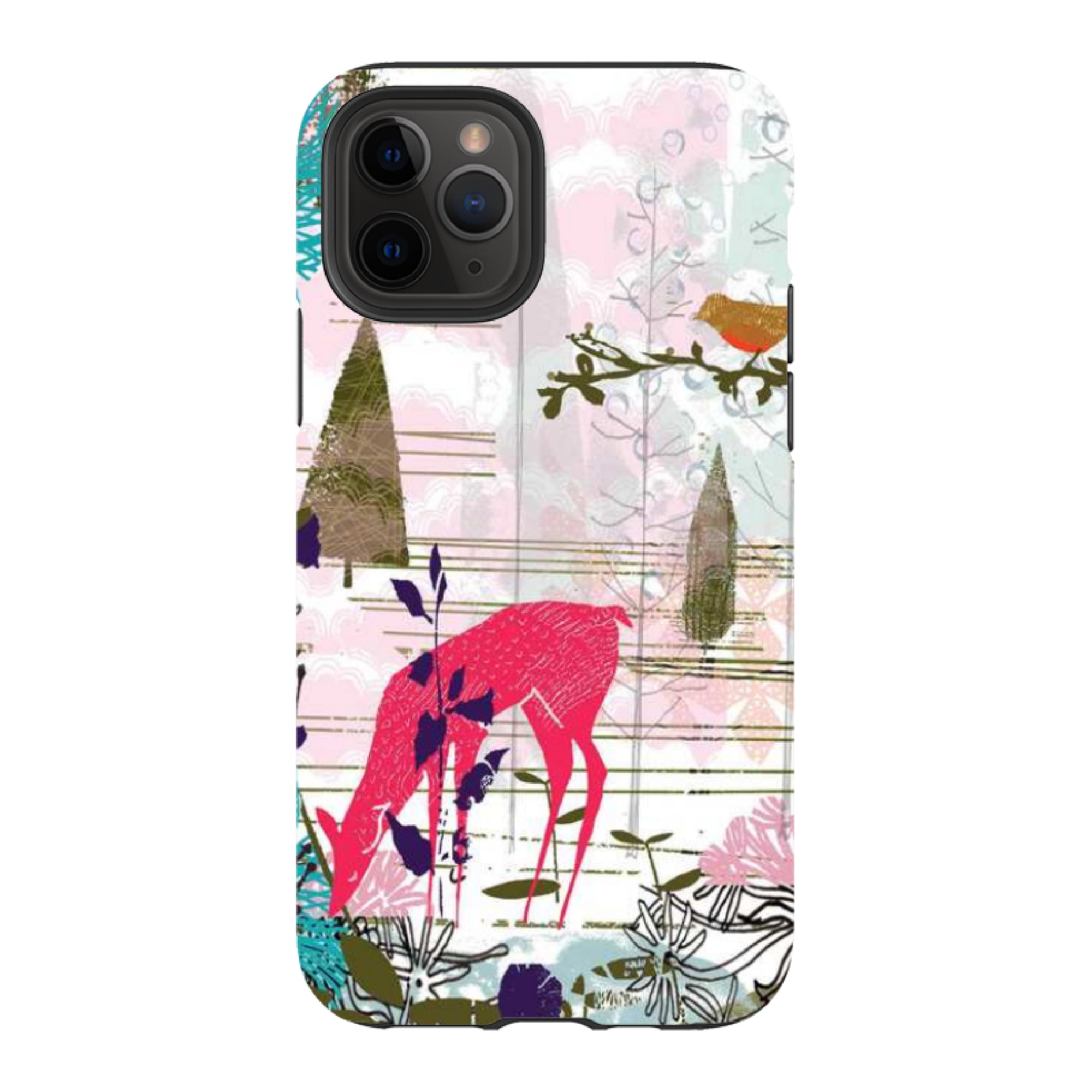 iPhone Tough Case - Forest Tale Robin Song By Tiffany Lynch