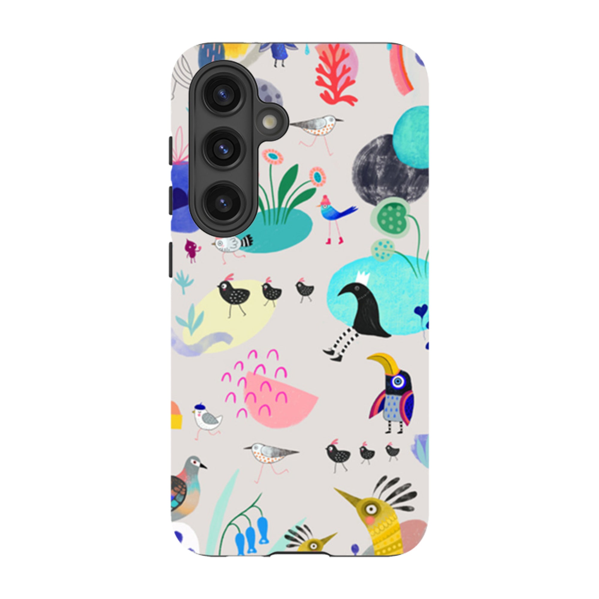 Samsung Tough Case - Crazybird By Mia Underwood