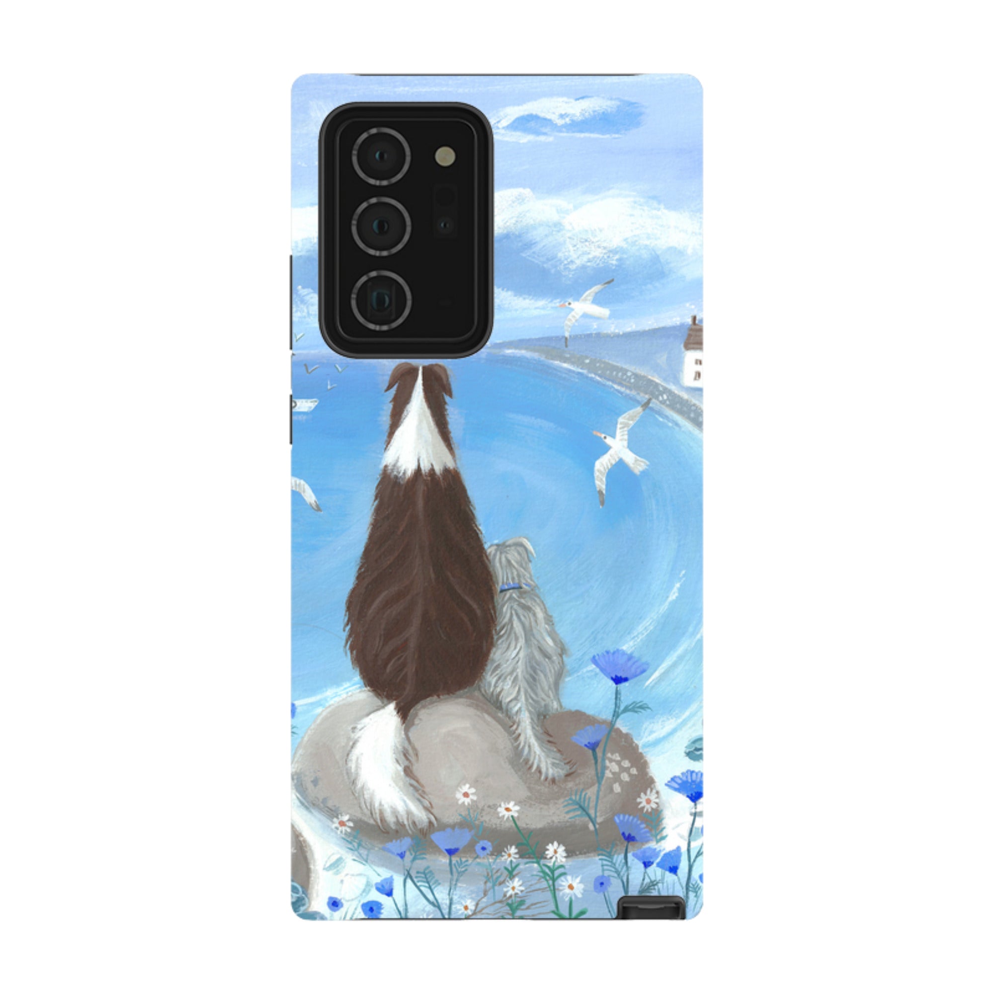 Samsung Tough Case - Beach Dog By Mary Stubberfield