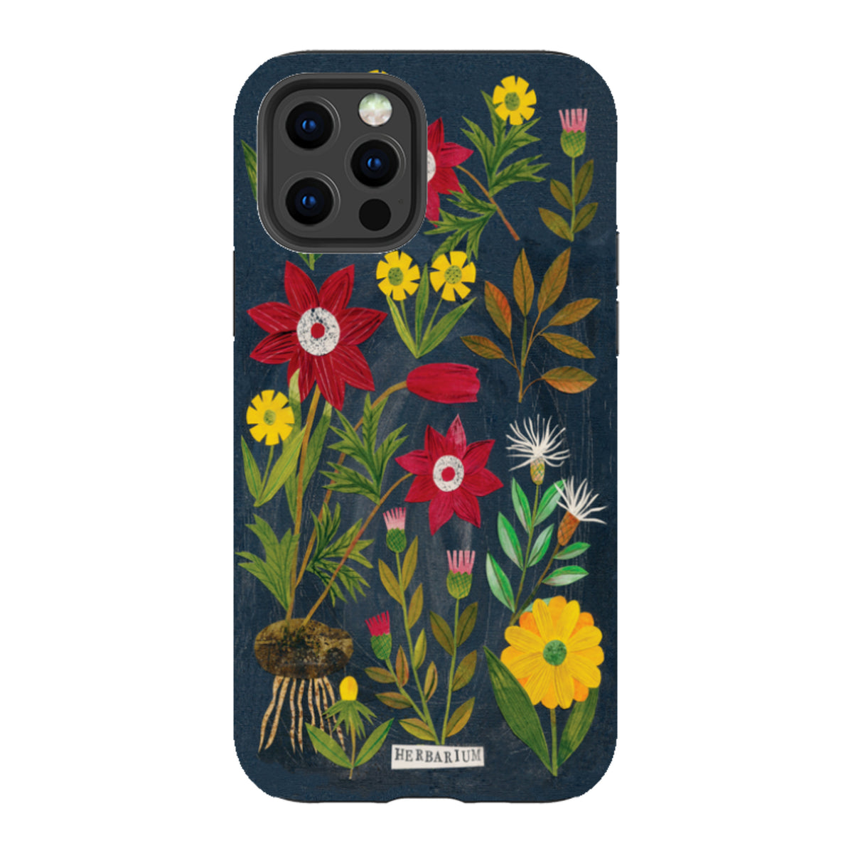 iPhone Tough Case - Herbarium By Tracey English