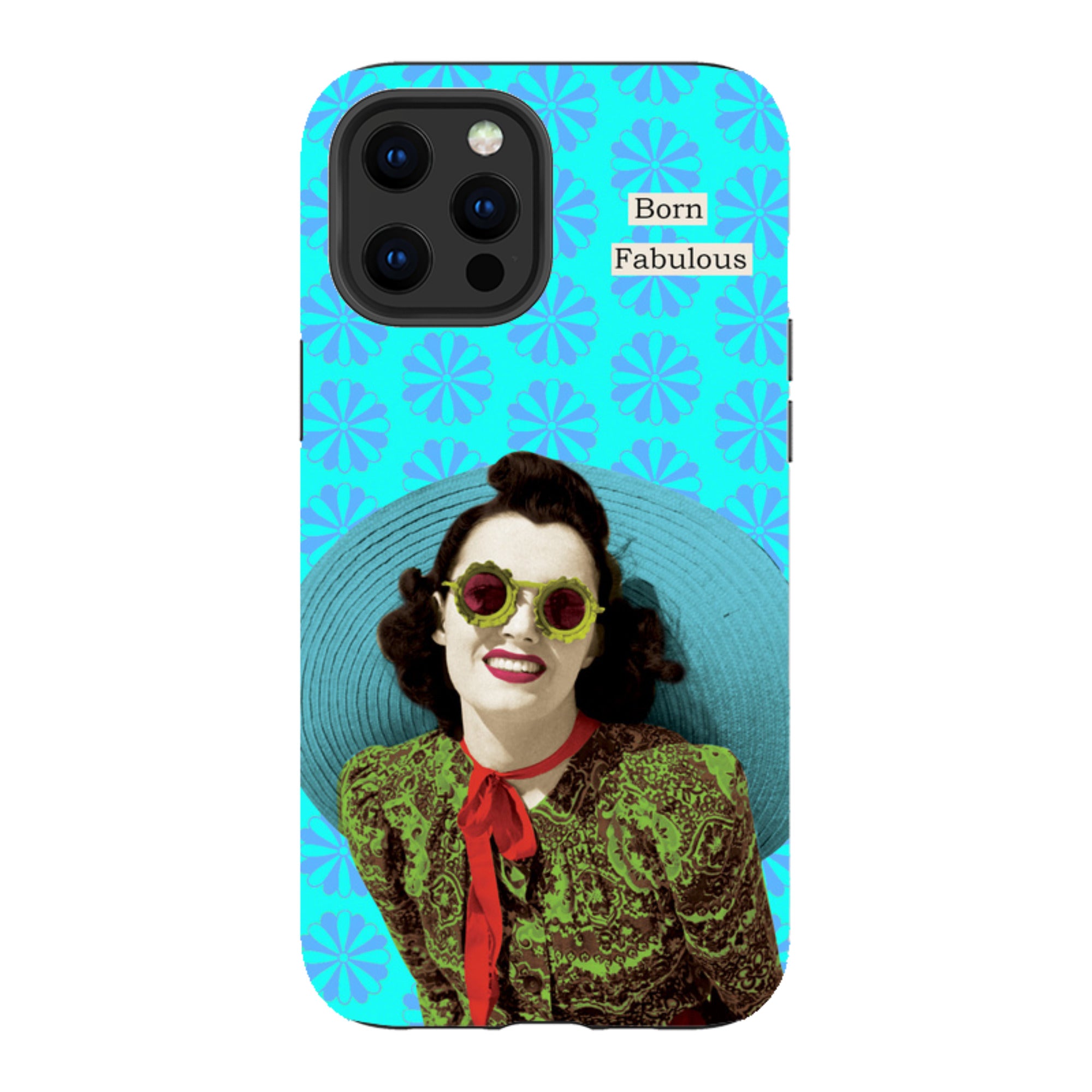 iPhone Tough Case - Born Fabulous By Clare Jordan