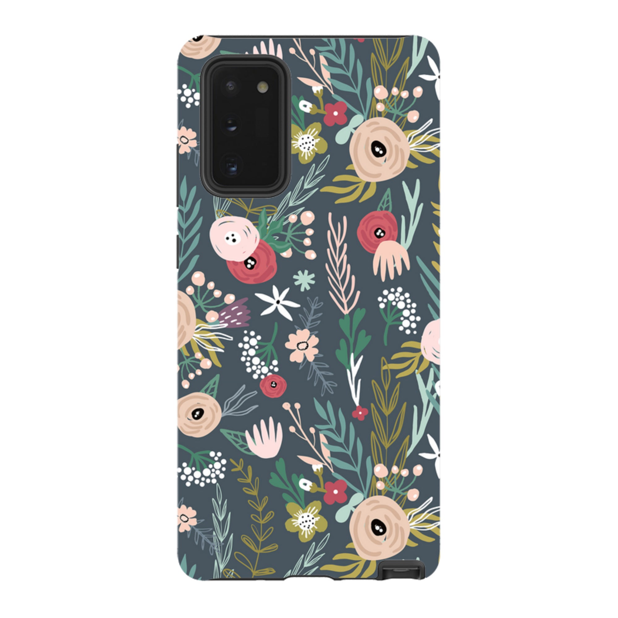 Samsung Tough Case - Winter Scandi Floral