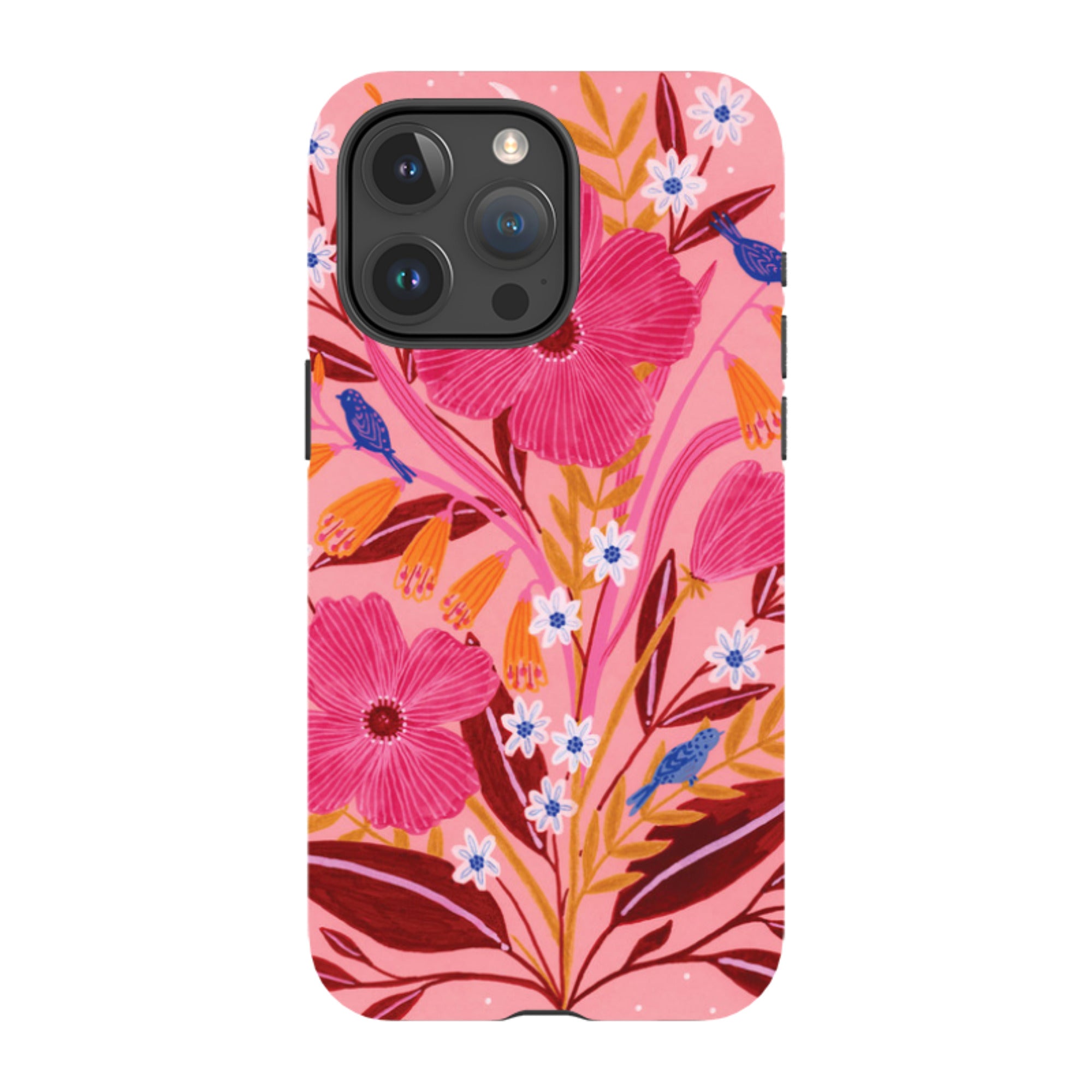 iPhone Tough Case - Flowers By Lee Foster Wilson