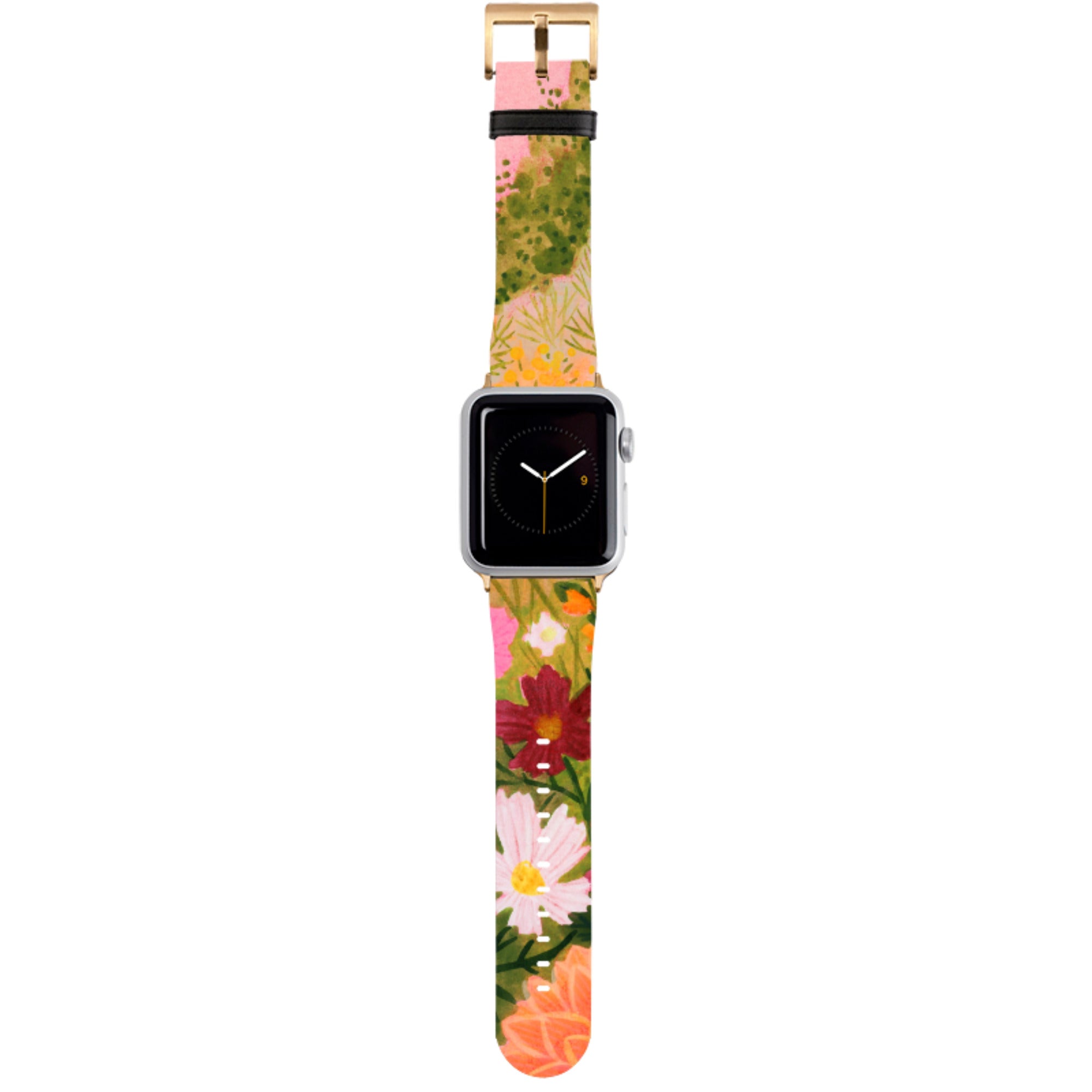 Flower Farm Sunset Apple Watch Strap By Lee Foster Wilson