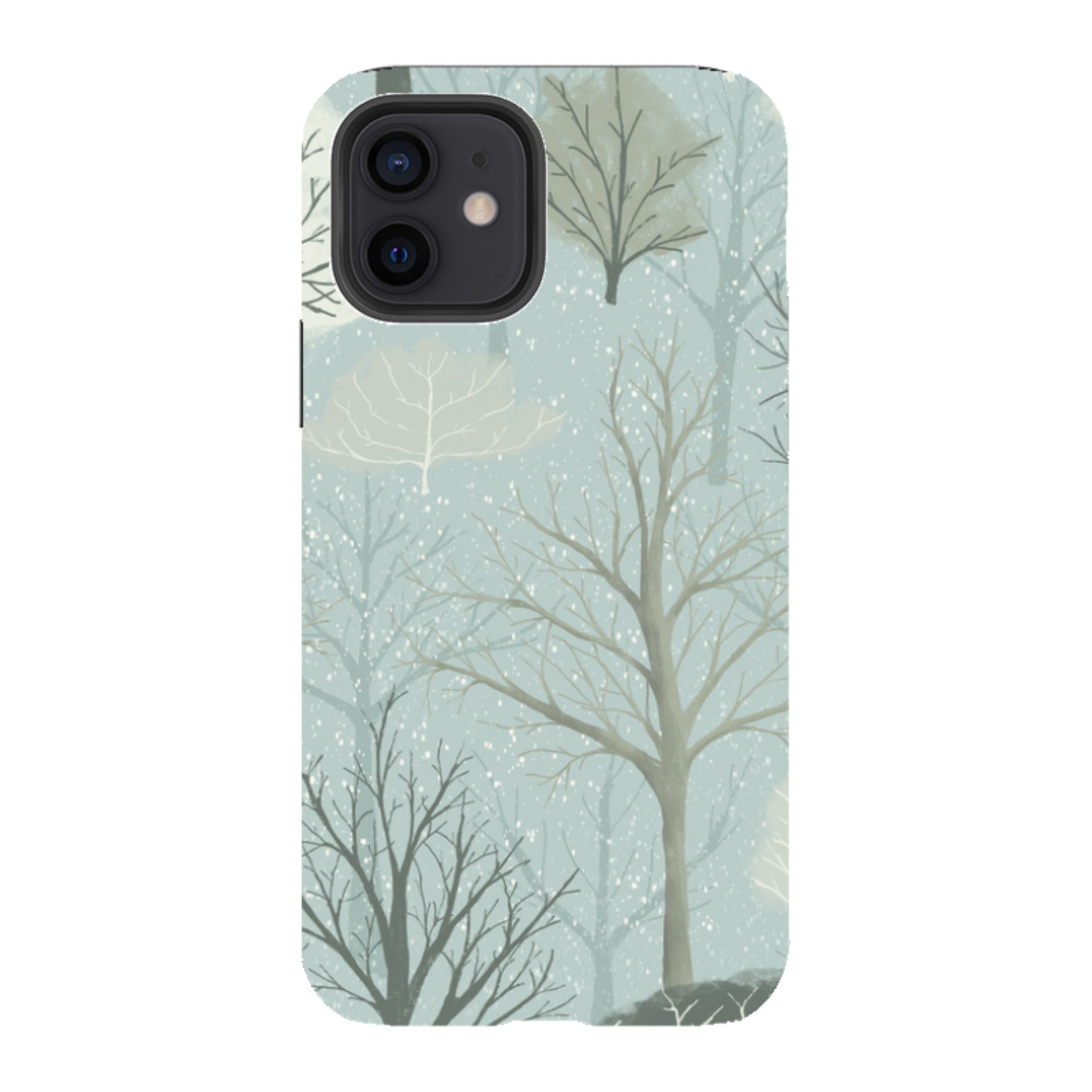 iPhone Tough Case - Winter Trees By Maja Lindberg