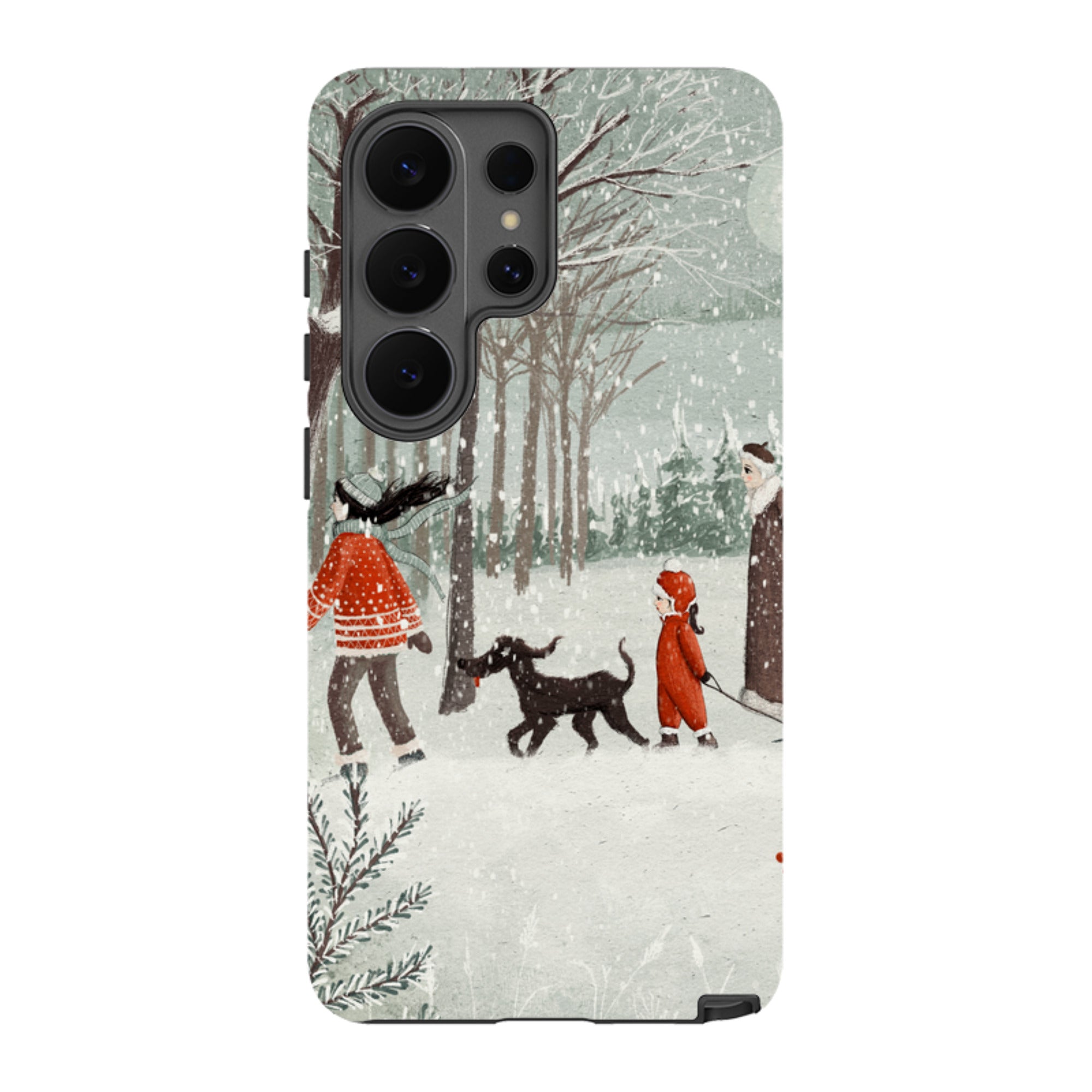 Samsung Tough Case - Winter Walk By Maja Lindberg