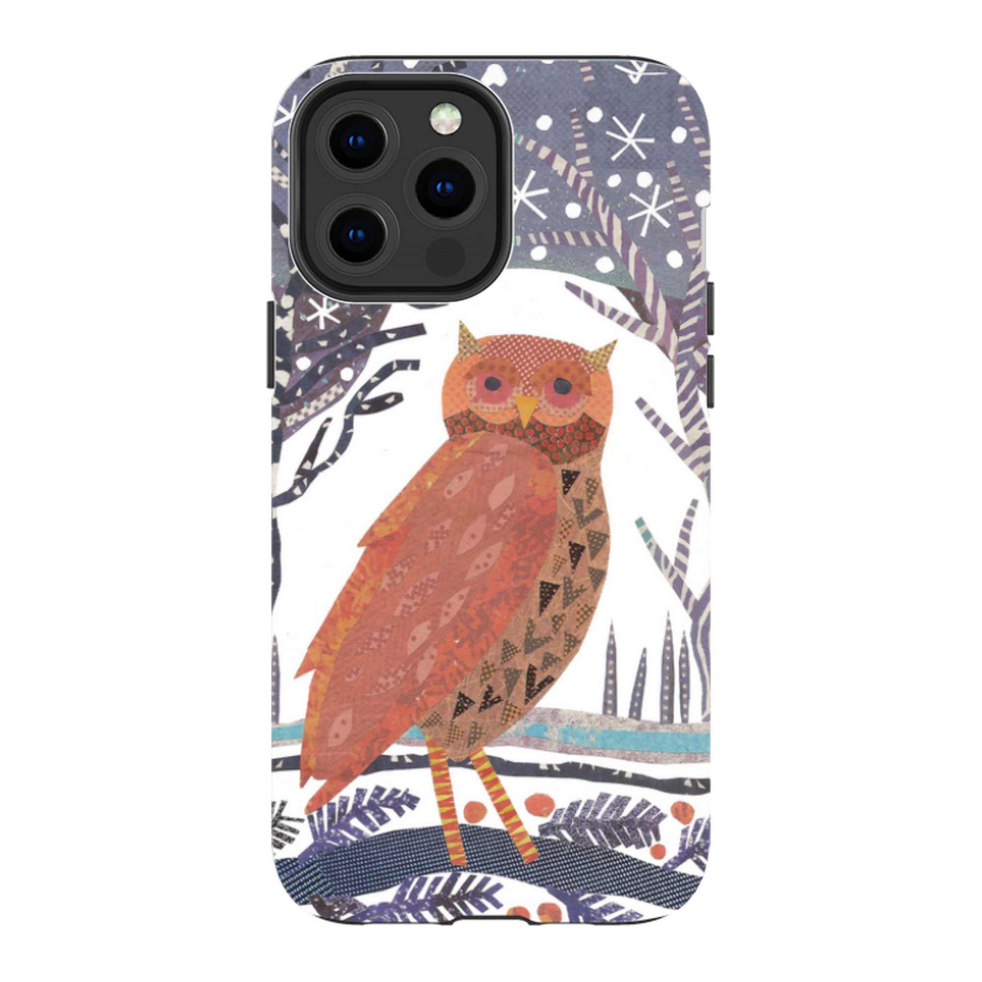 iPhone Tough Case - Winter Owl By Jane Robbins