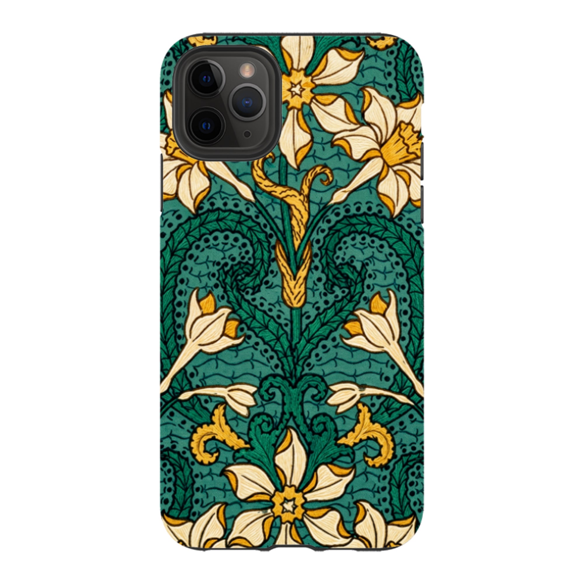 iPhone Tough Case - Nouveau Daffodil Floral