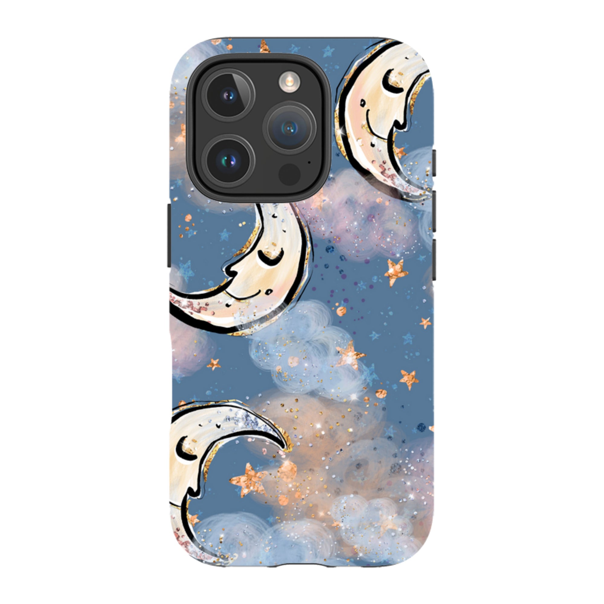 iPhone Tough Case - Moon And Stars