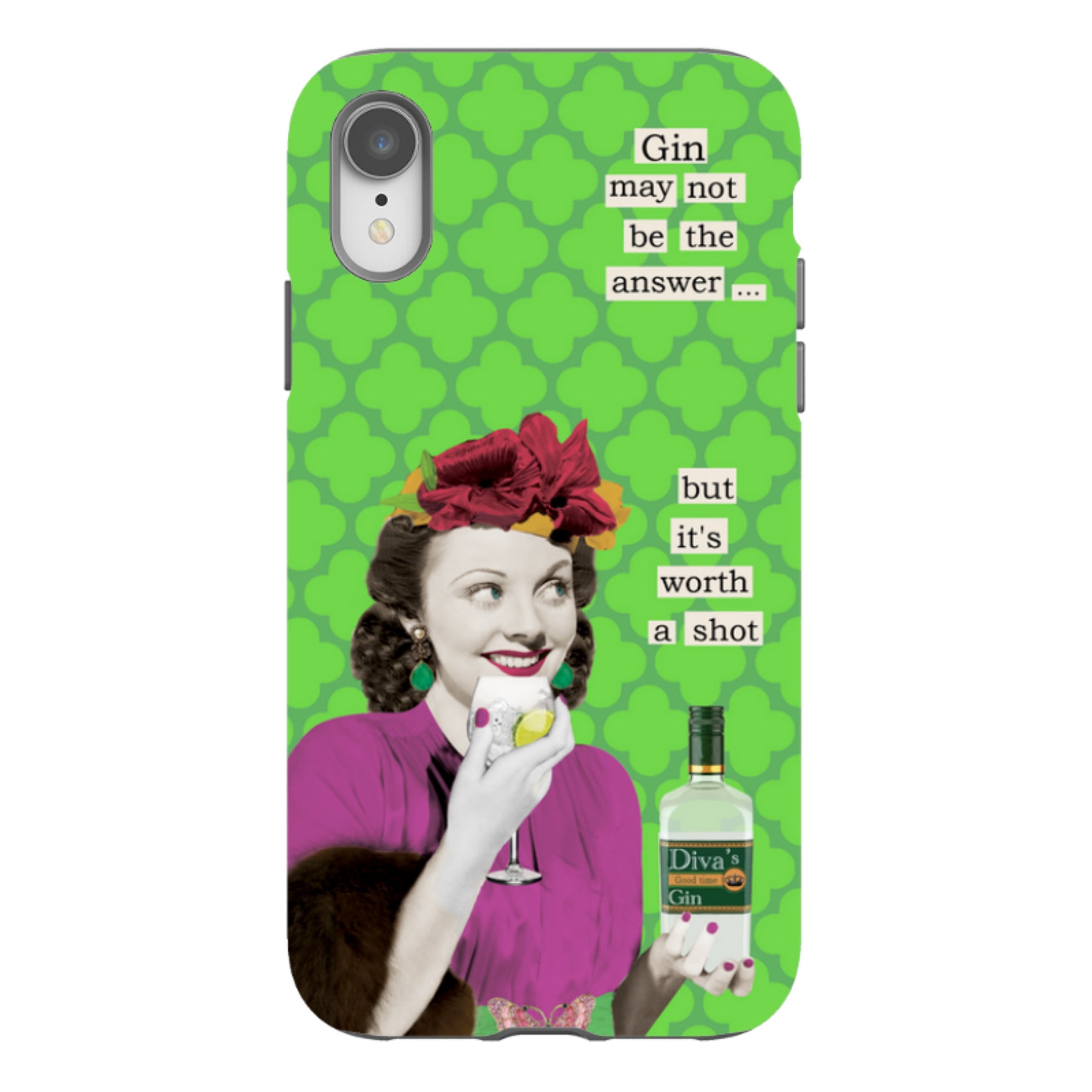 iPhone Tough Case - Gin By Clare Jordan