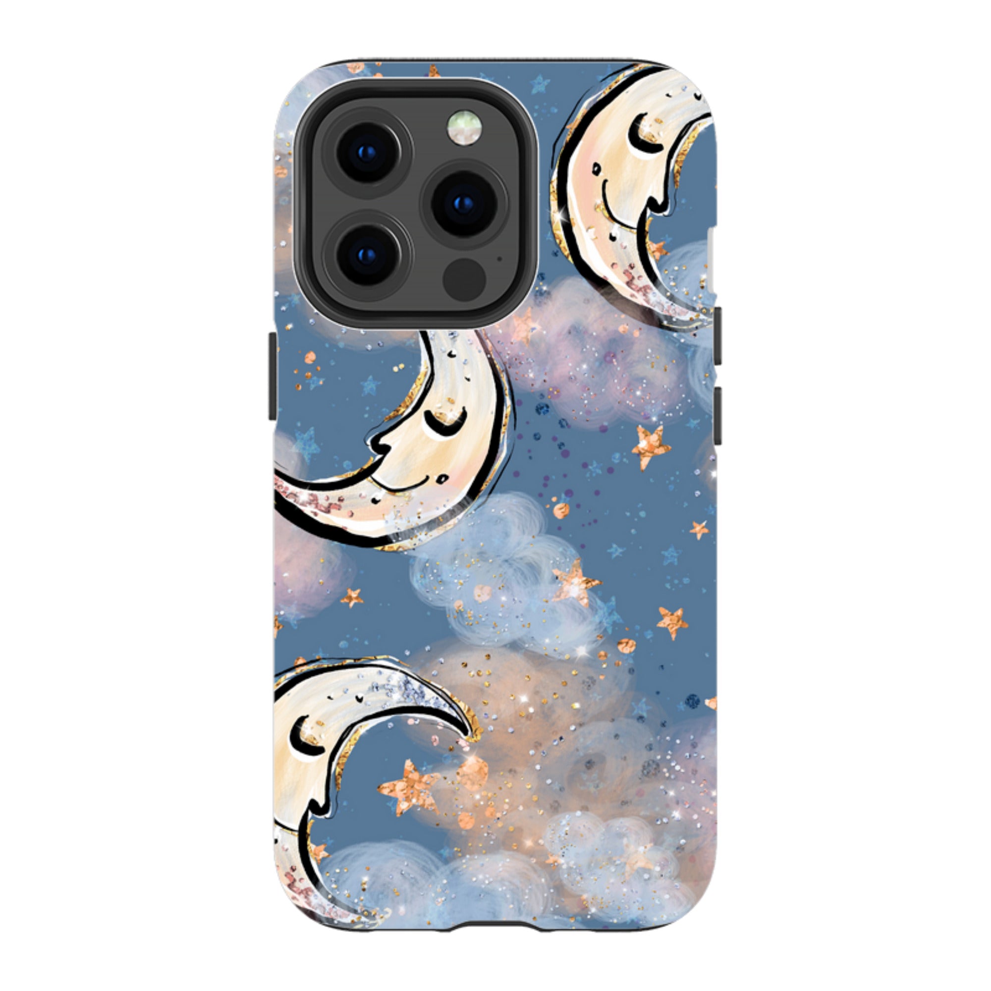 iPhone MagSafe Tough Case -  Moon and Stars