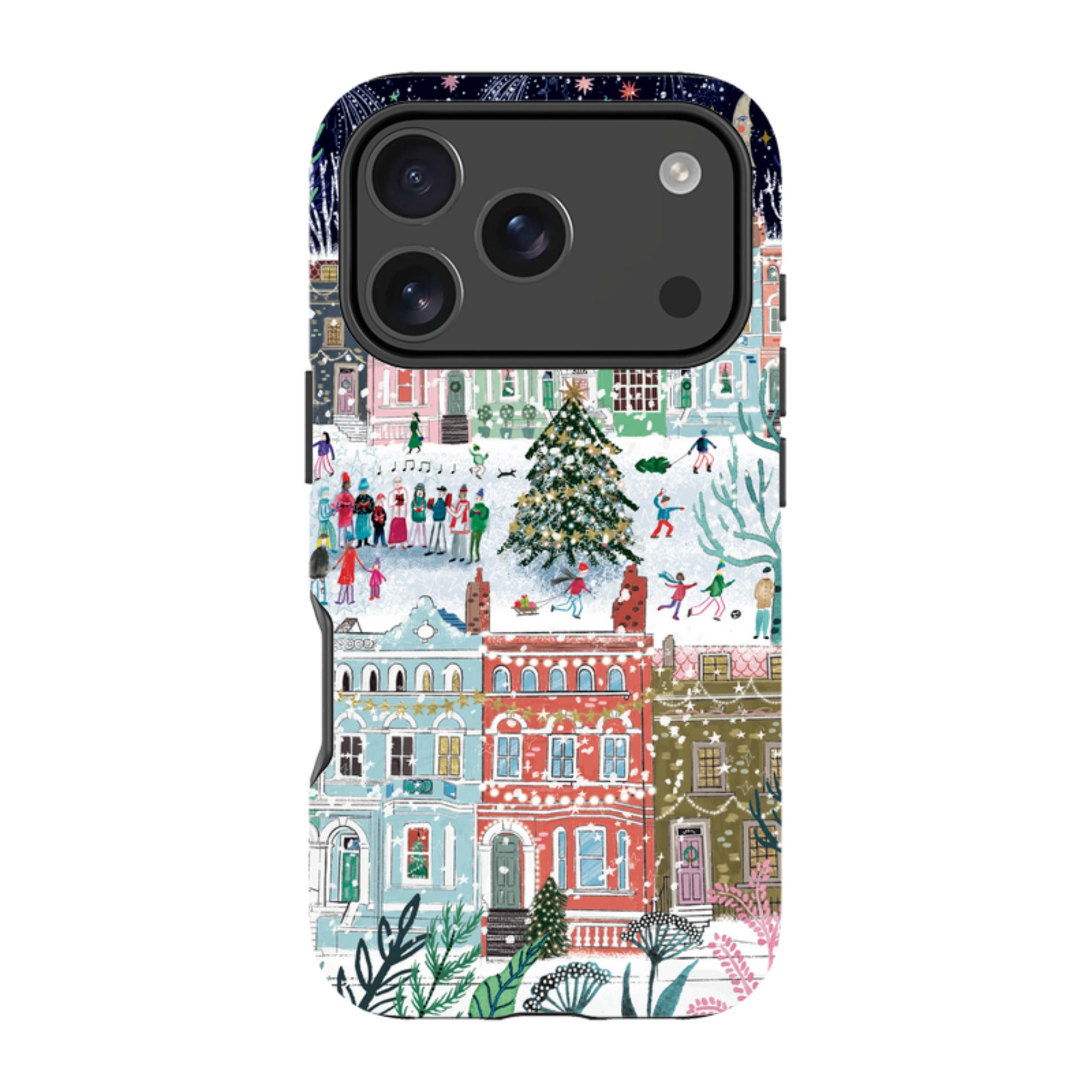iPhone MagSafe Tough Case - Winter In Notting Hill By Emma Frances Grant