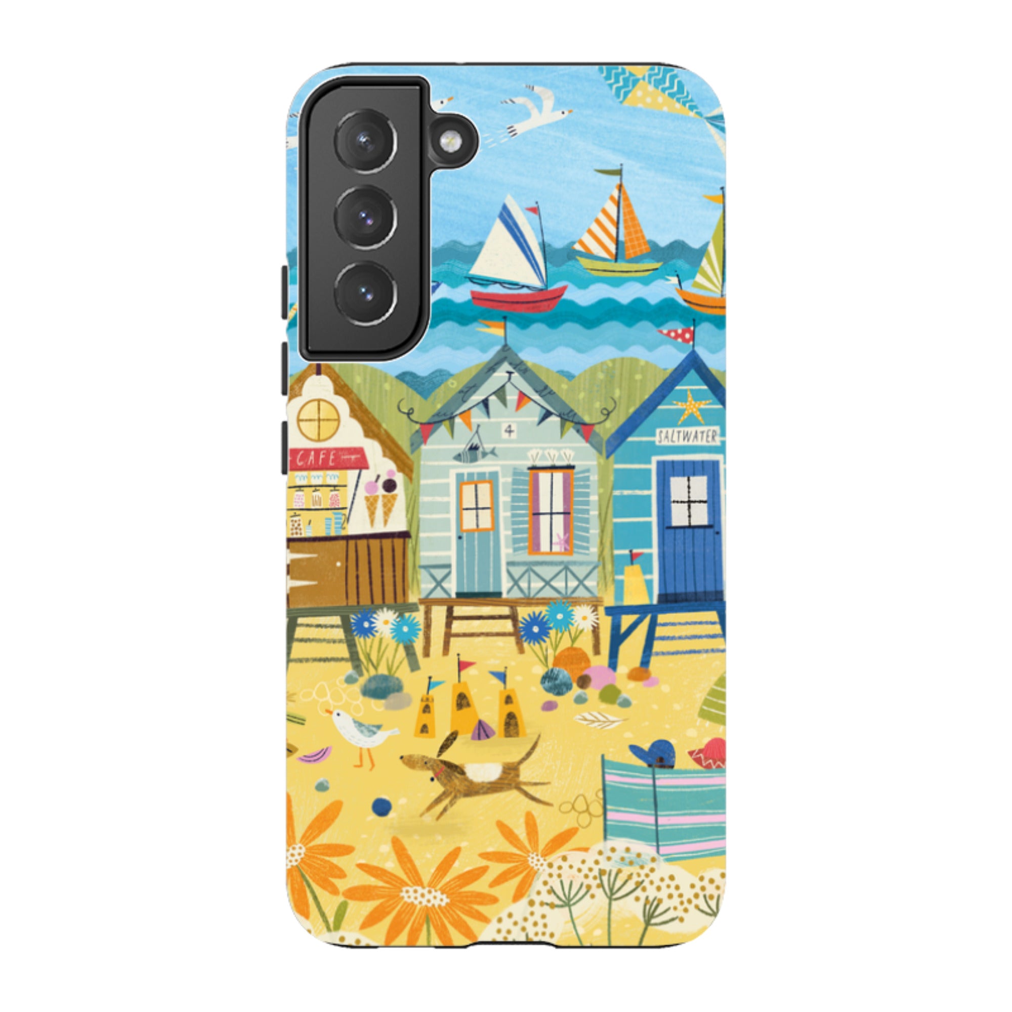 Samsung Tough  Case - Beachy Days 1 By Ali Brookes