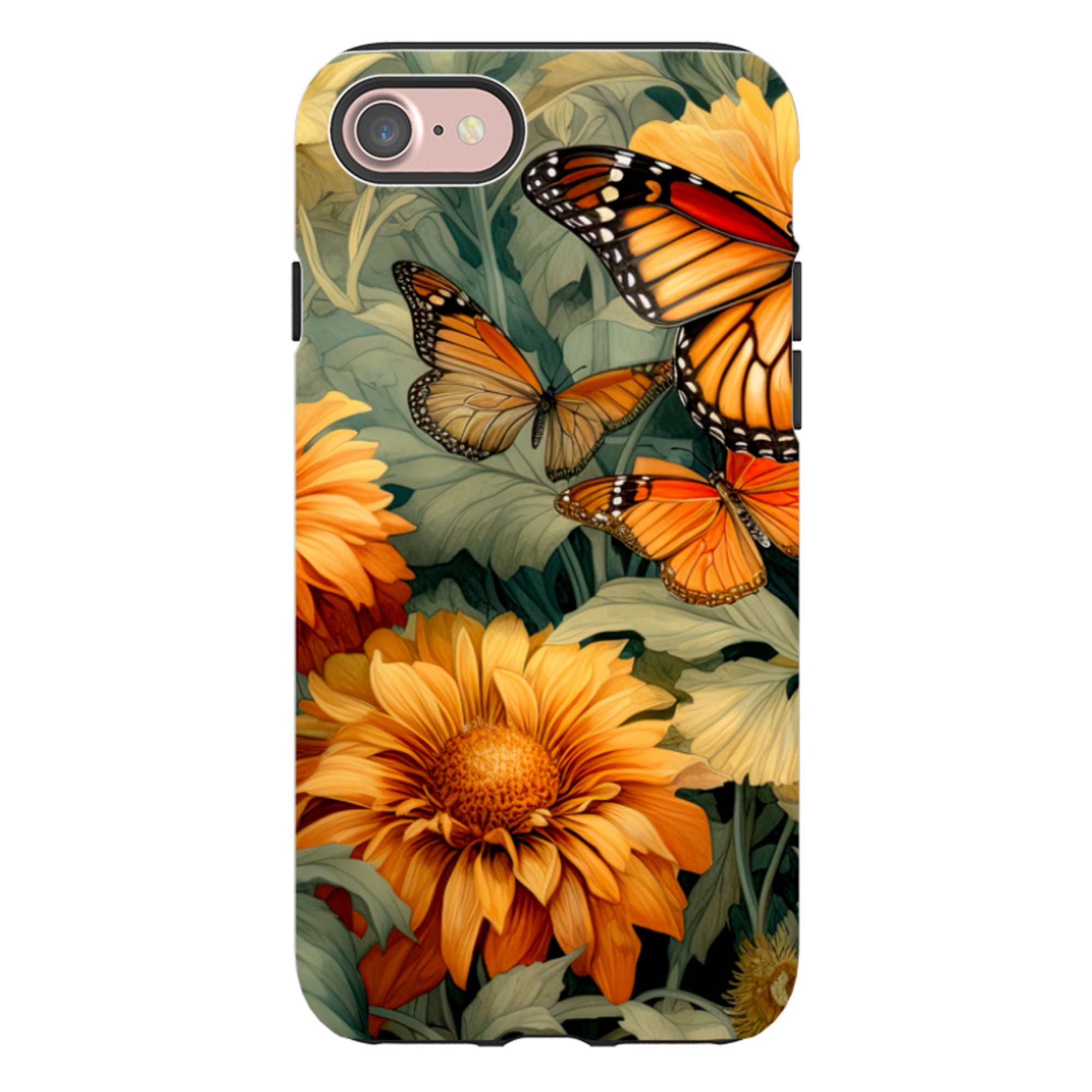 iPhone Case - Butterfly Daisies V
