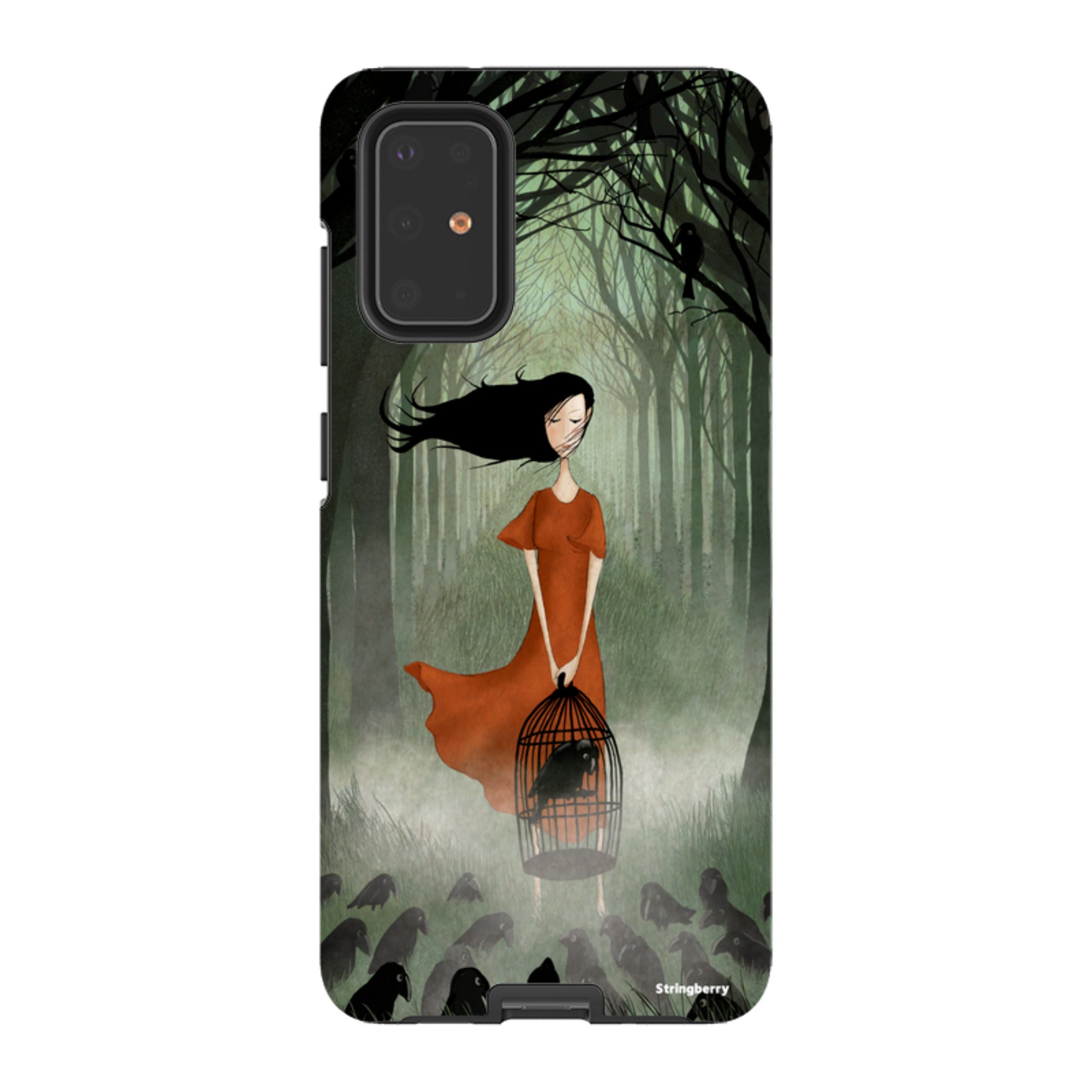 Samsung Tough Case - The Raven Girl By Maja Lindberg