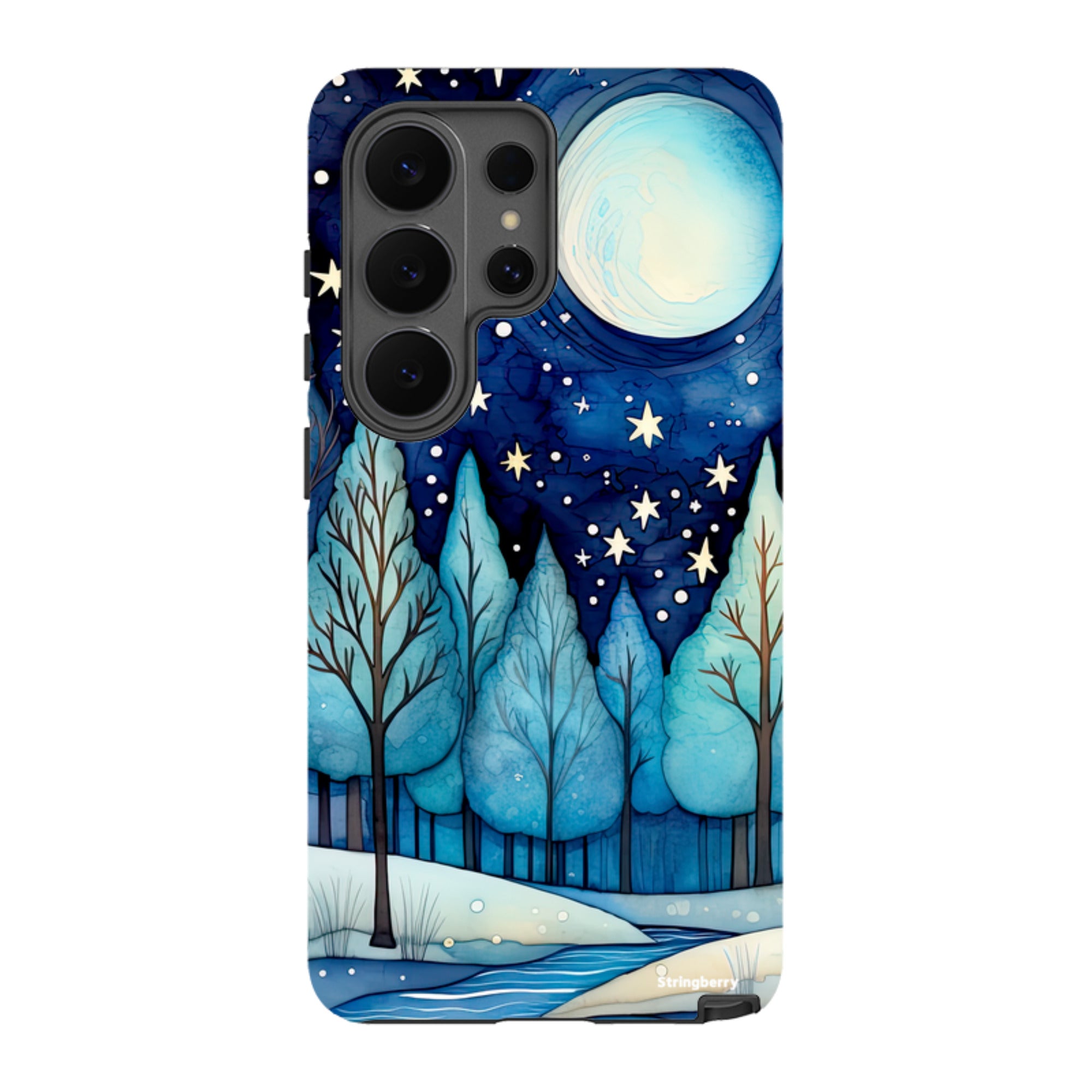 Samsung Tough Case - Blue Ice Canal