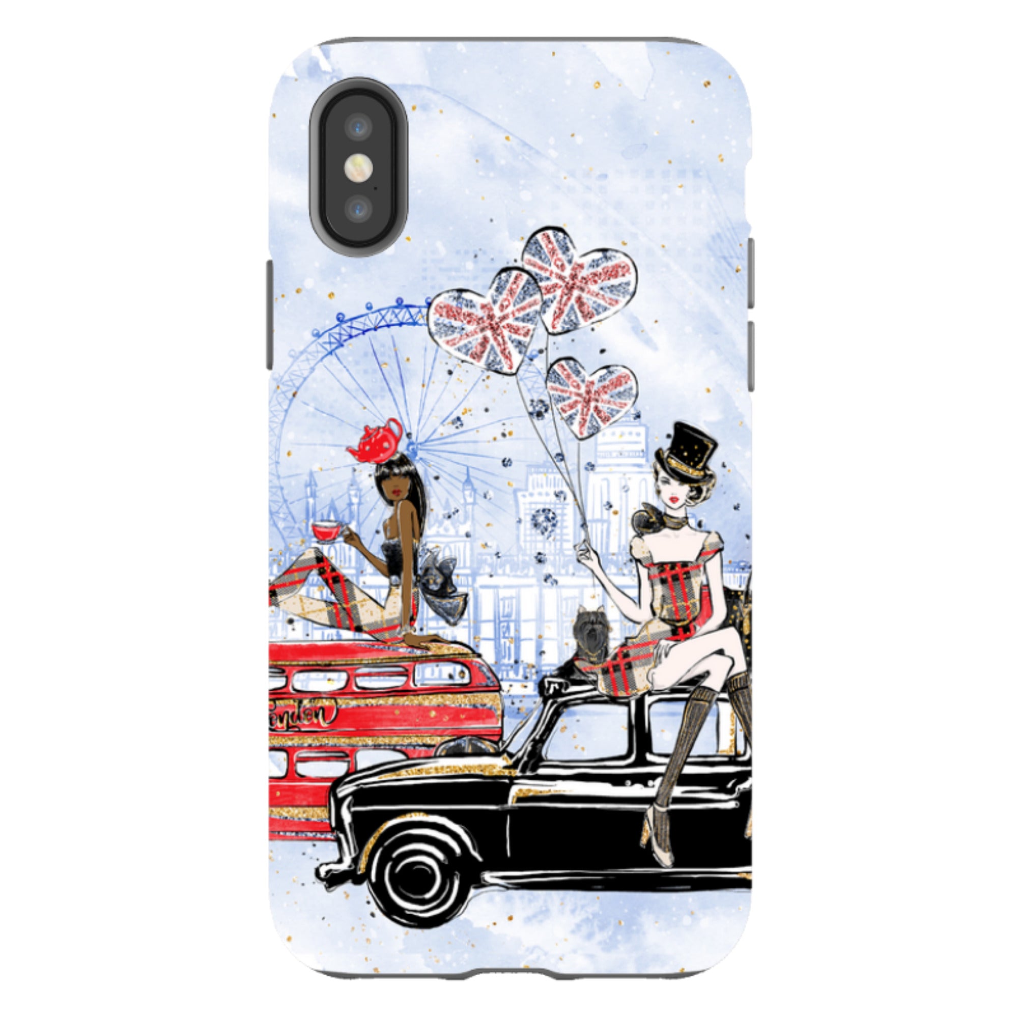 iPhone Tough Case - London Icons