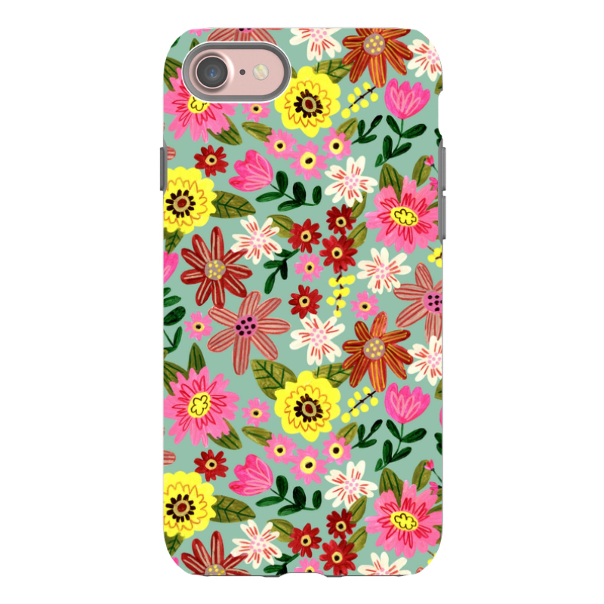 iPhone Tough Case - Spring Floral II By Caroline Bonne Muller