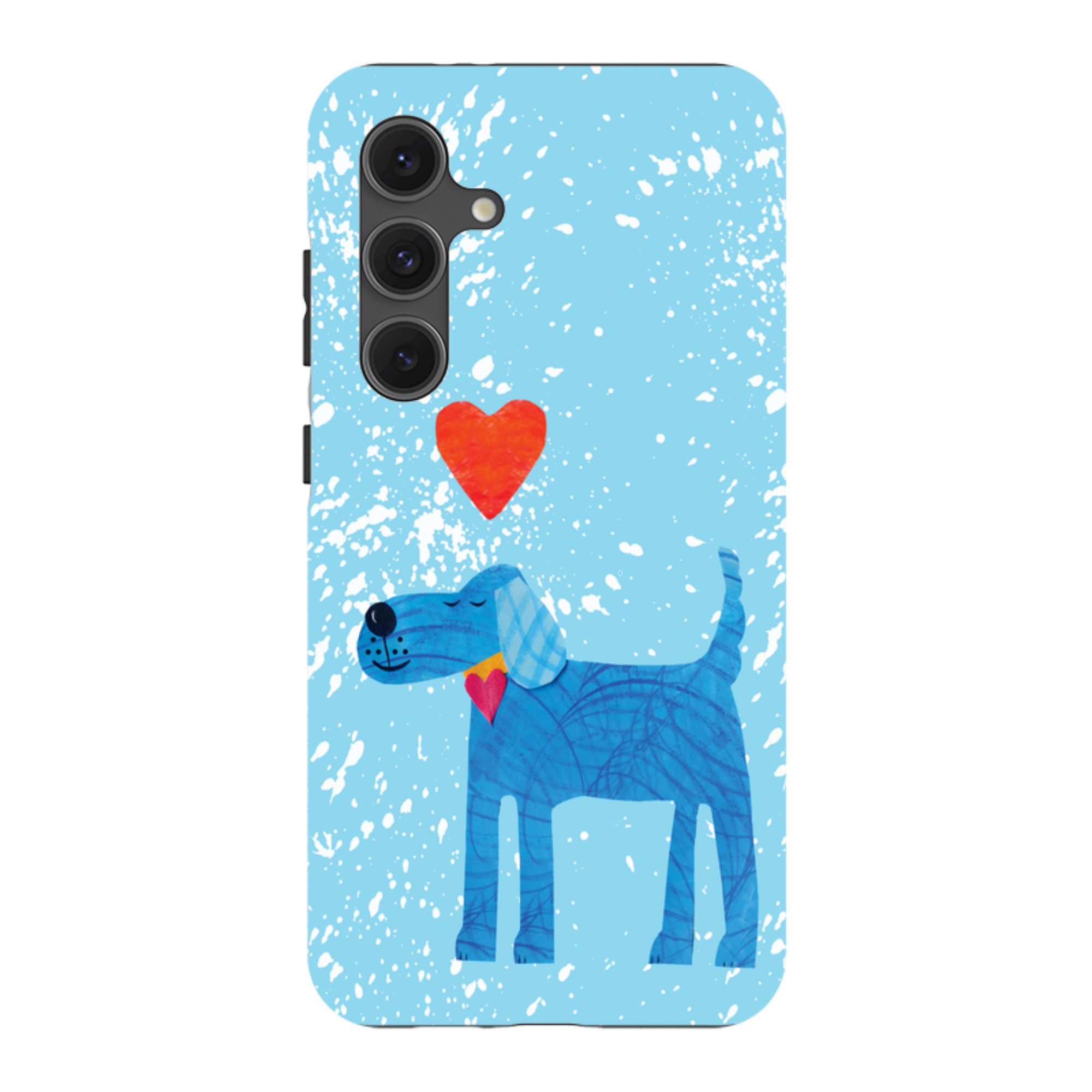 Samsung Tough Case - Blue Dog By Tracey English