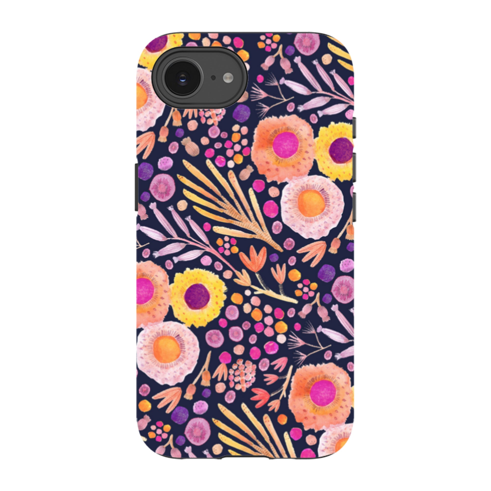 iPhone Tough Case - Floral Passion By Gabriela Larios