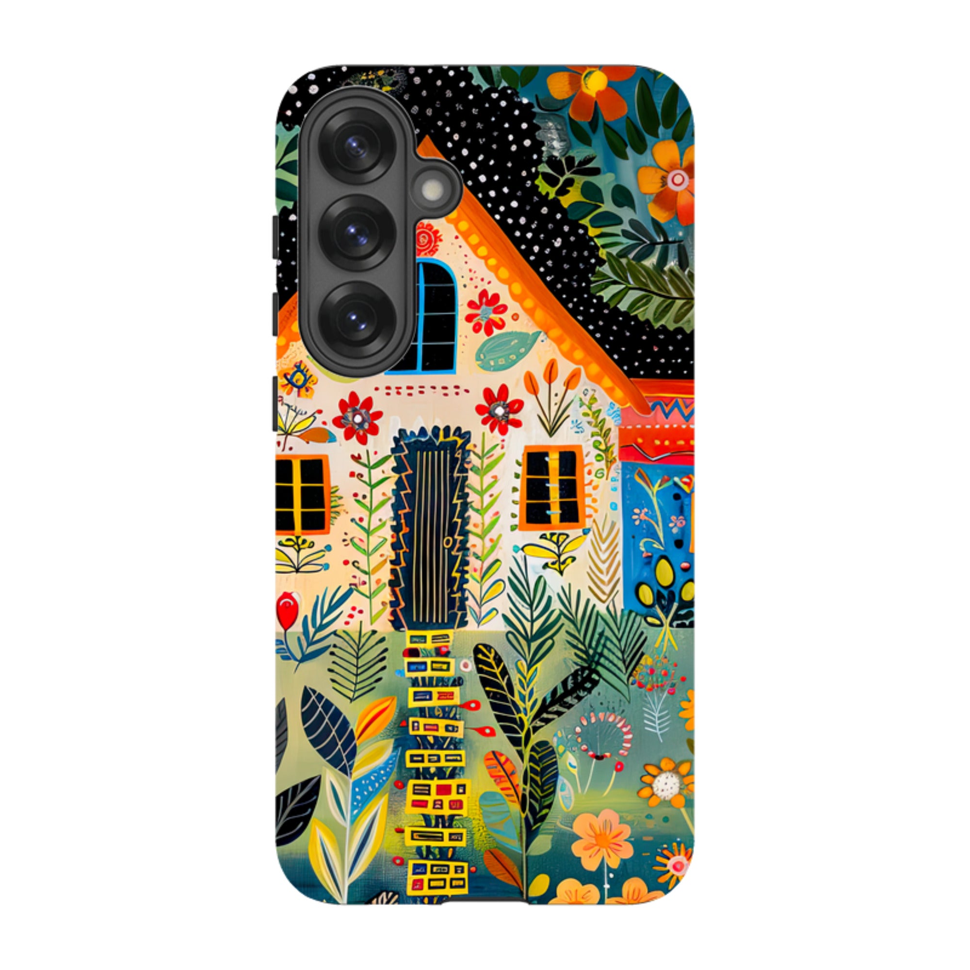 Samsung Tough Case - Folk Art House II