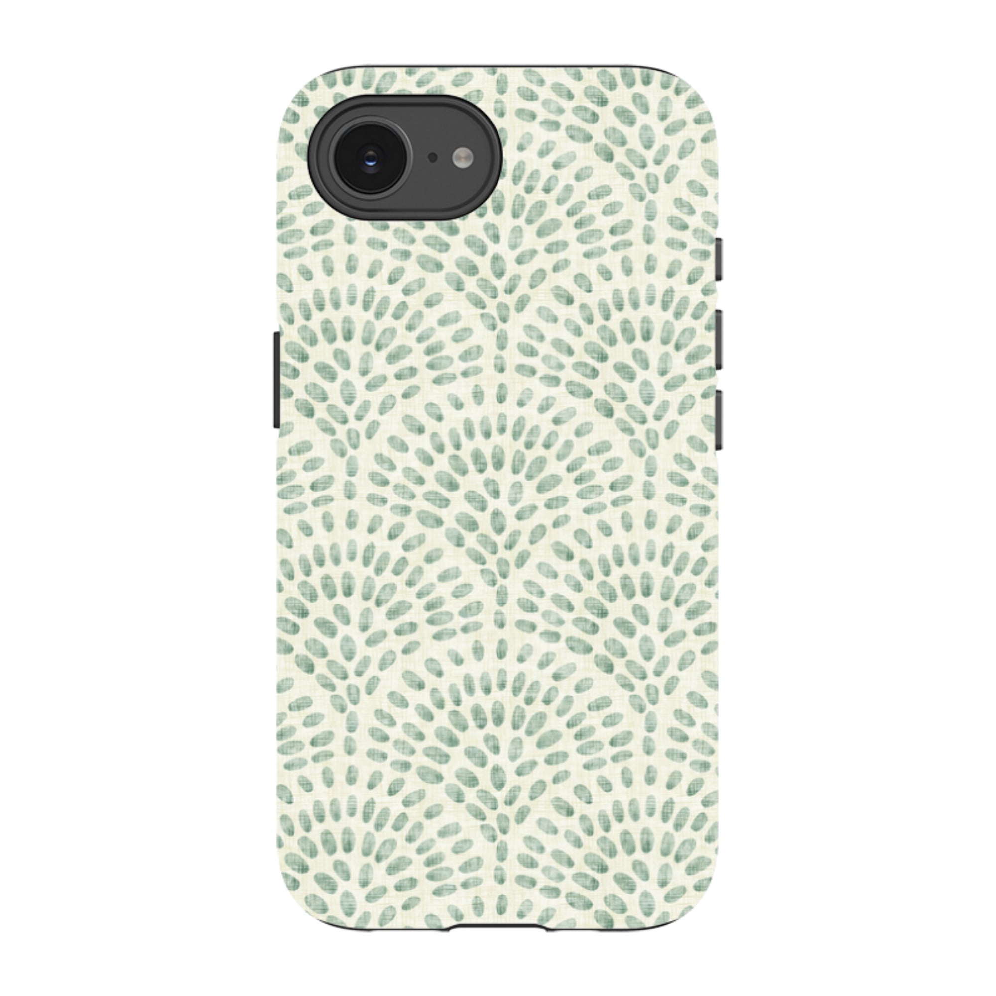 iPhone Tough Case - Scallop - Sage By Katherine Quinn