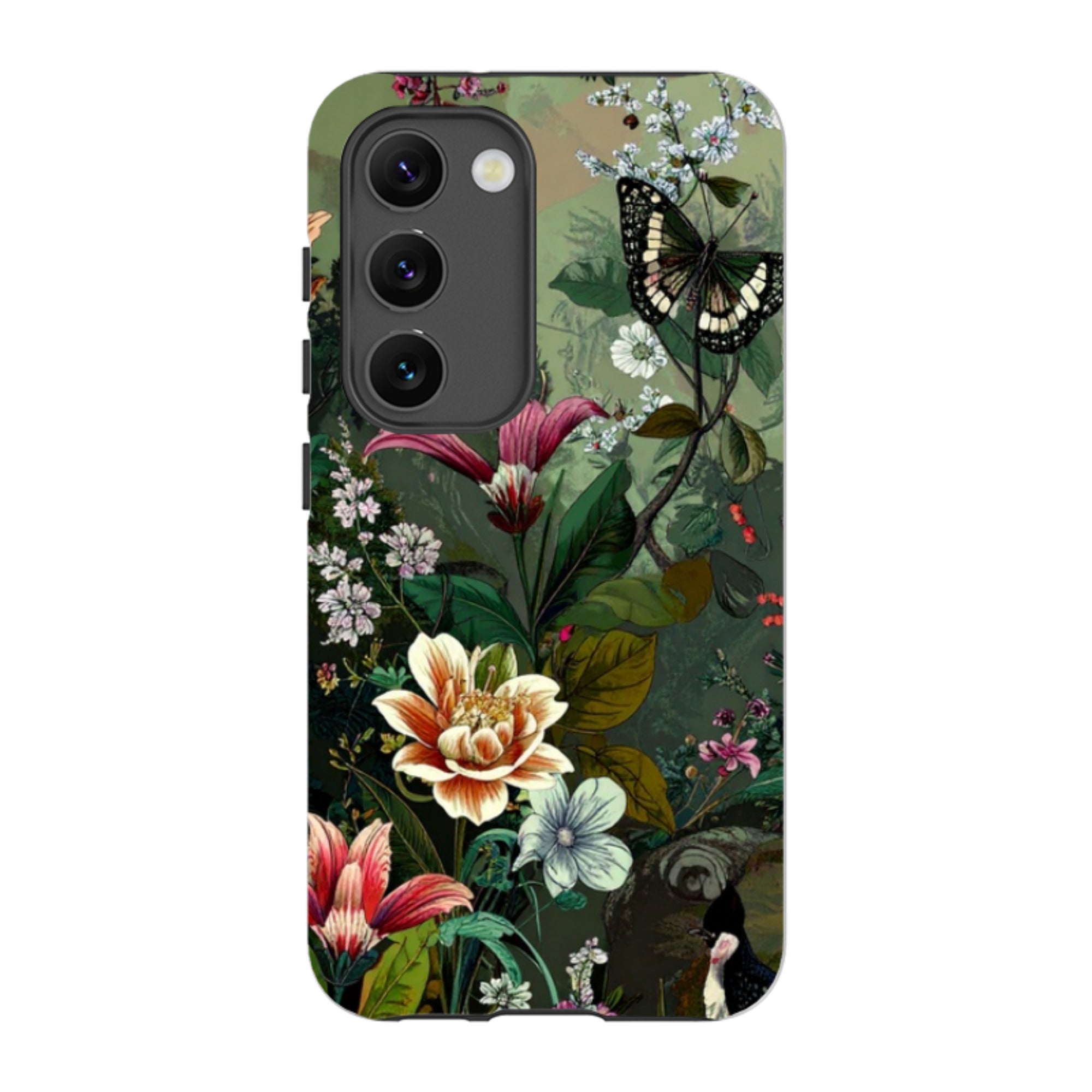 Samsung Tough Case - Green Vyne Butterfly
