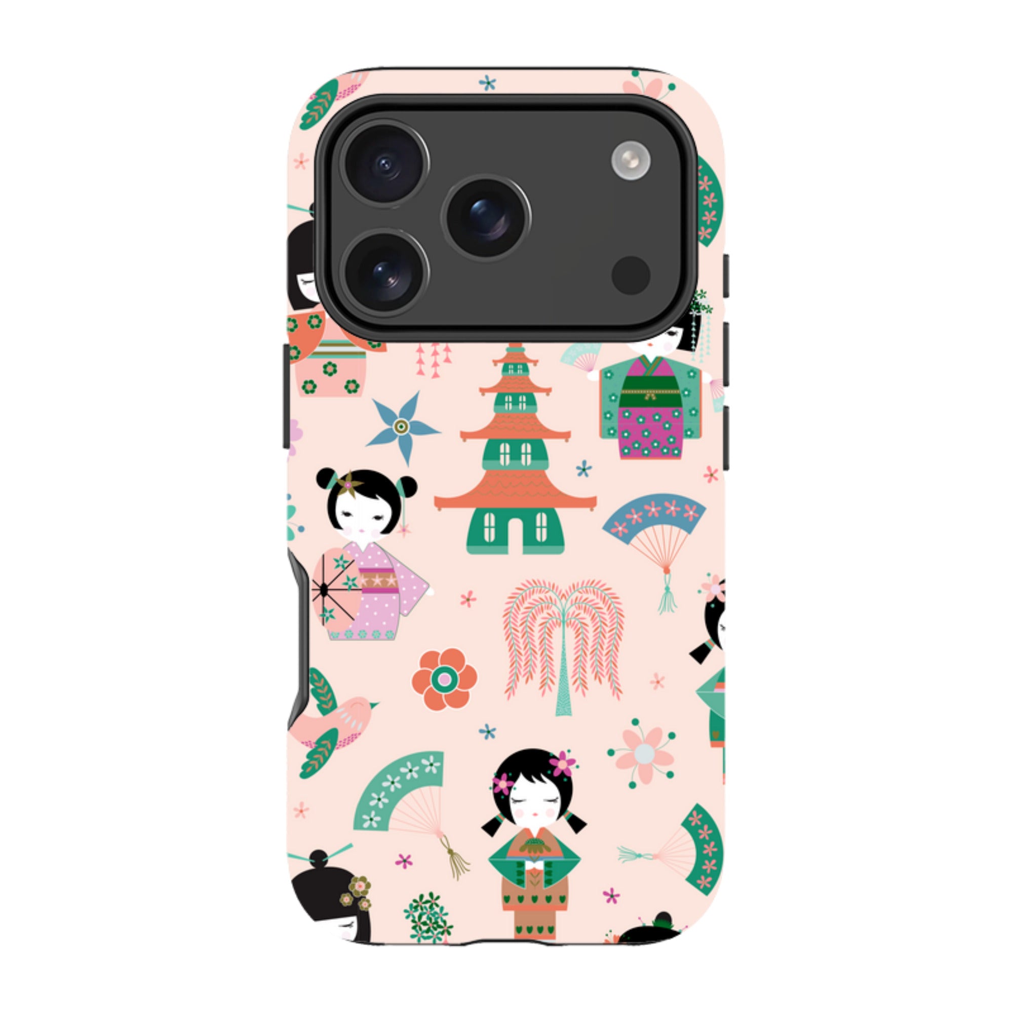 iPhone MagSafe Tough Case -  Sakura II By Suzy Taylor