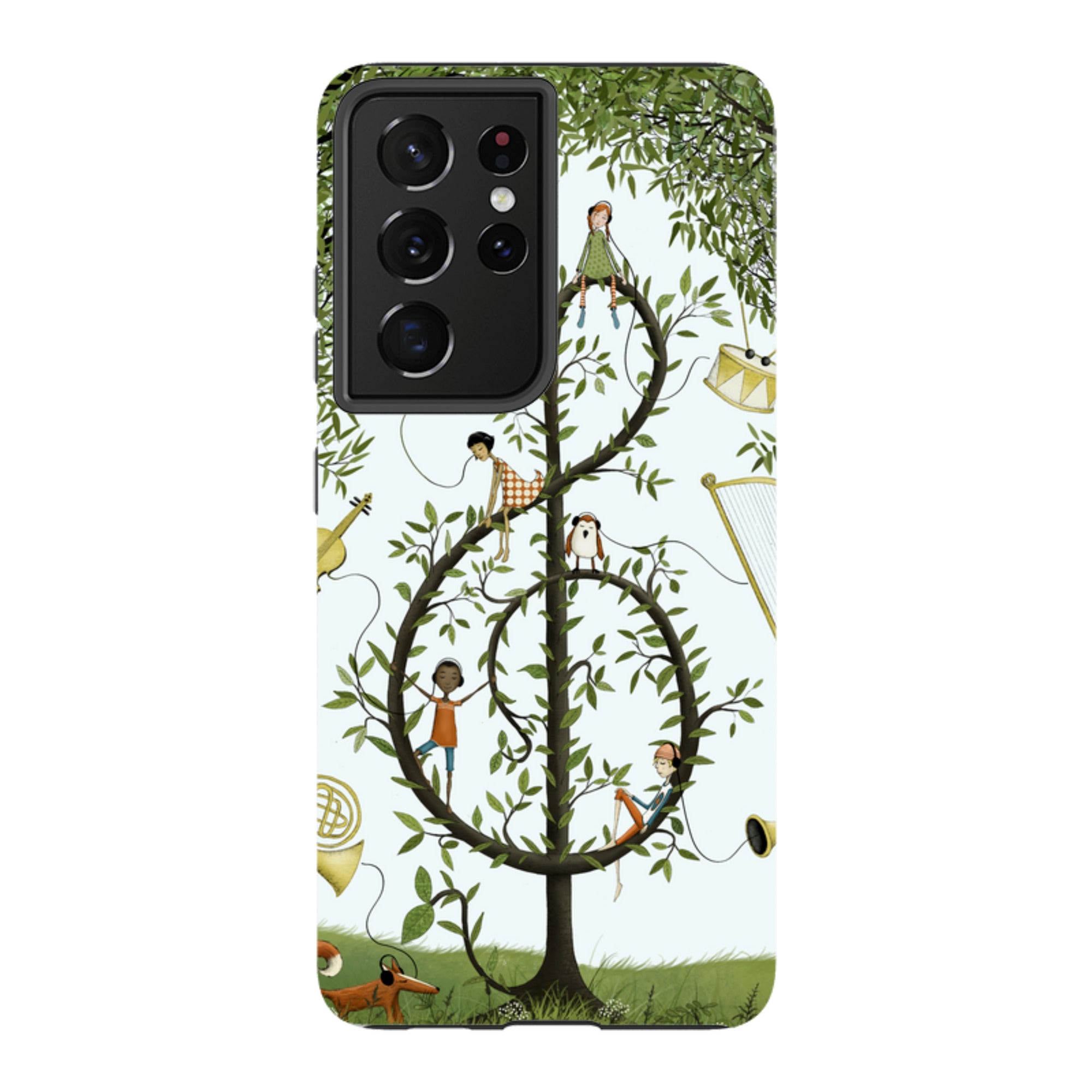 Samsung Tough Case - Music Tree By Maja Lindberg