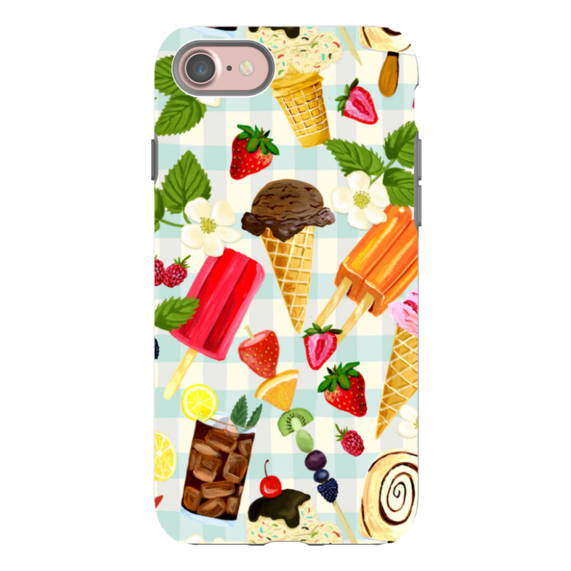 iPhone Case - Ice Floral By Abby Jacobs