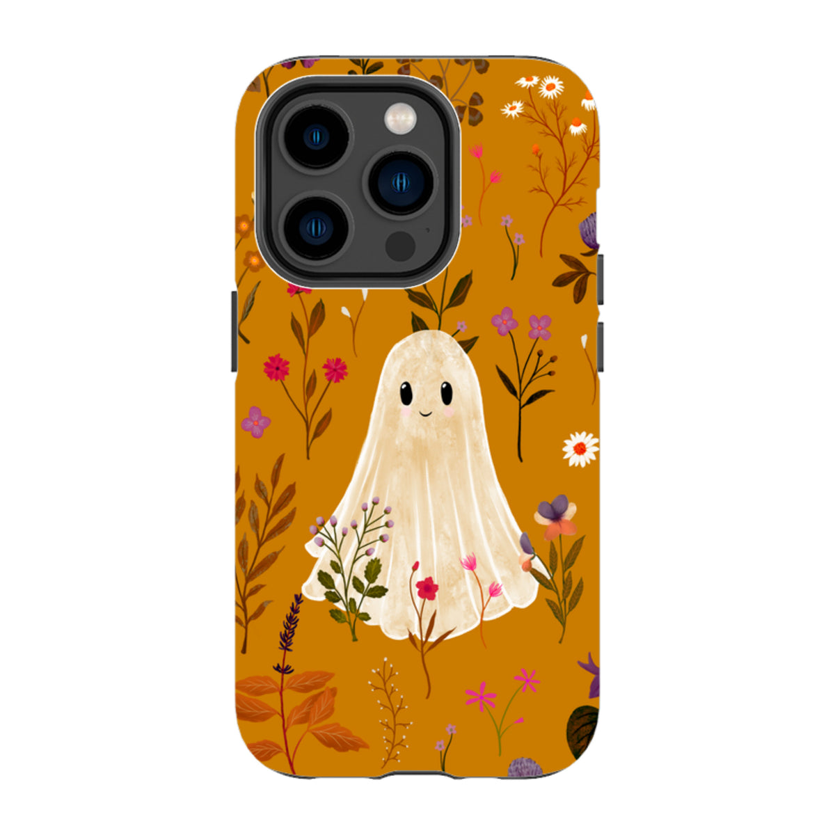 iPhone Tough Case - Ghost in the Garden - Spice Multi By Katherine Quinn