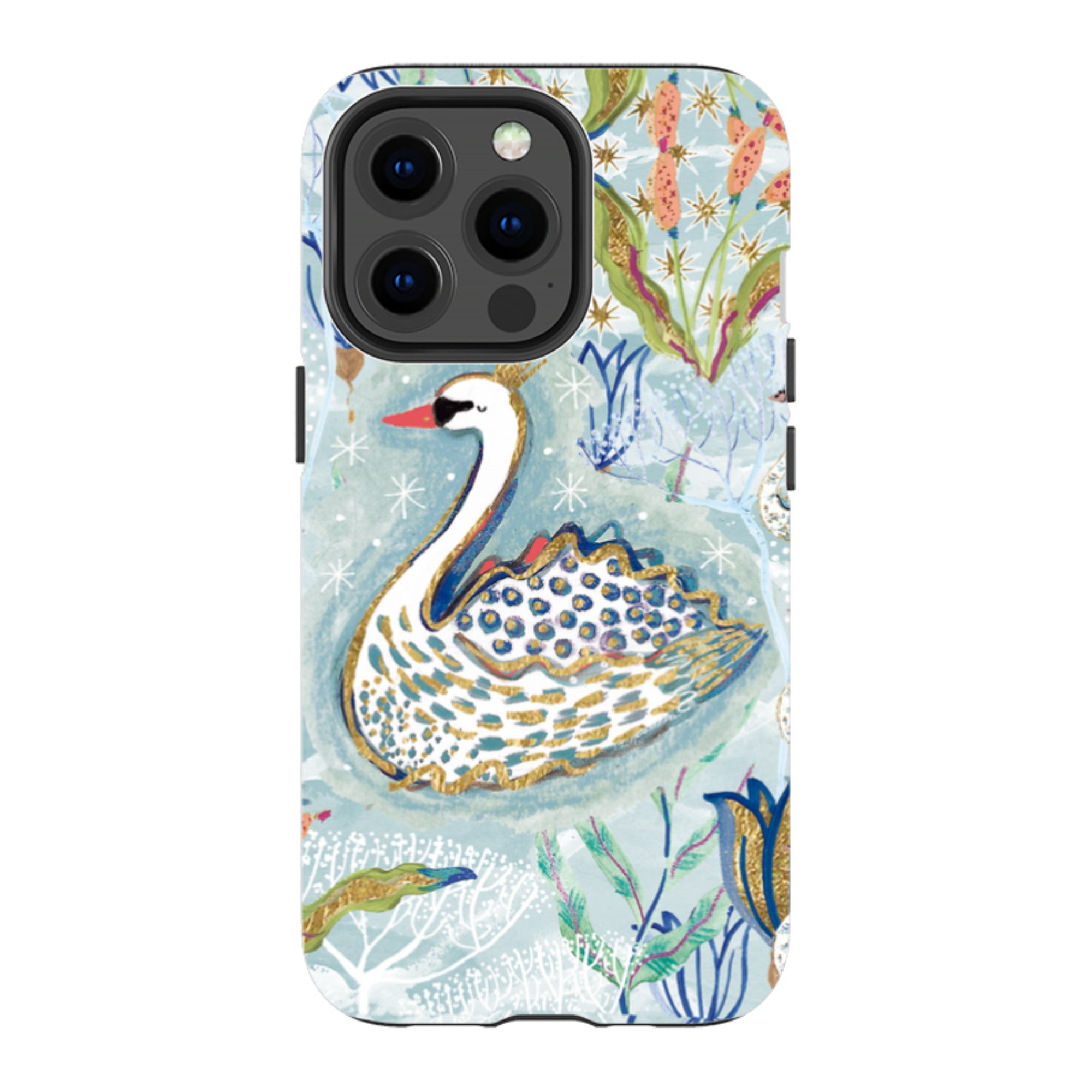 iPhone Tough Case - Seven Swans I By Emma Frances Grant