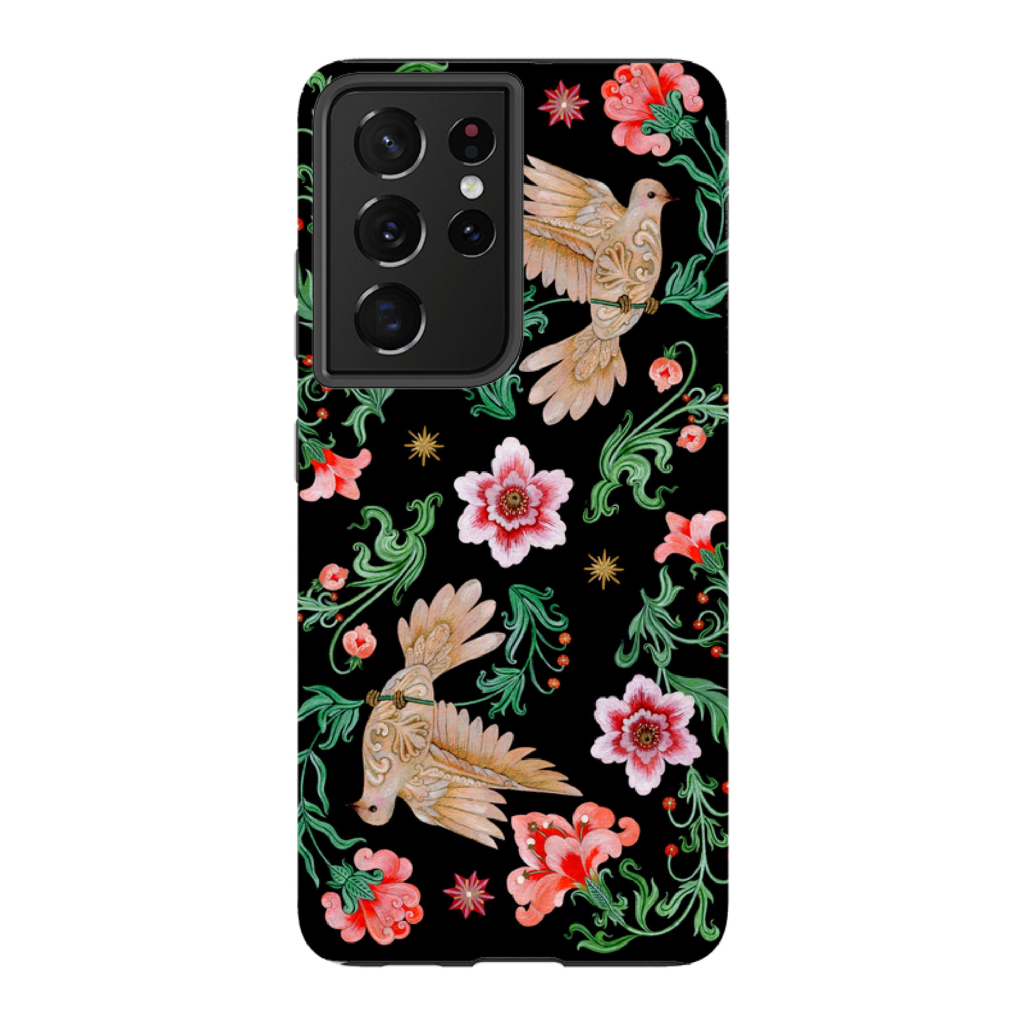 Samsung Tough  Case - Two Turtle Doves By Maria Matos