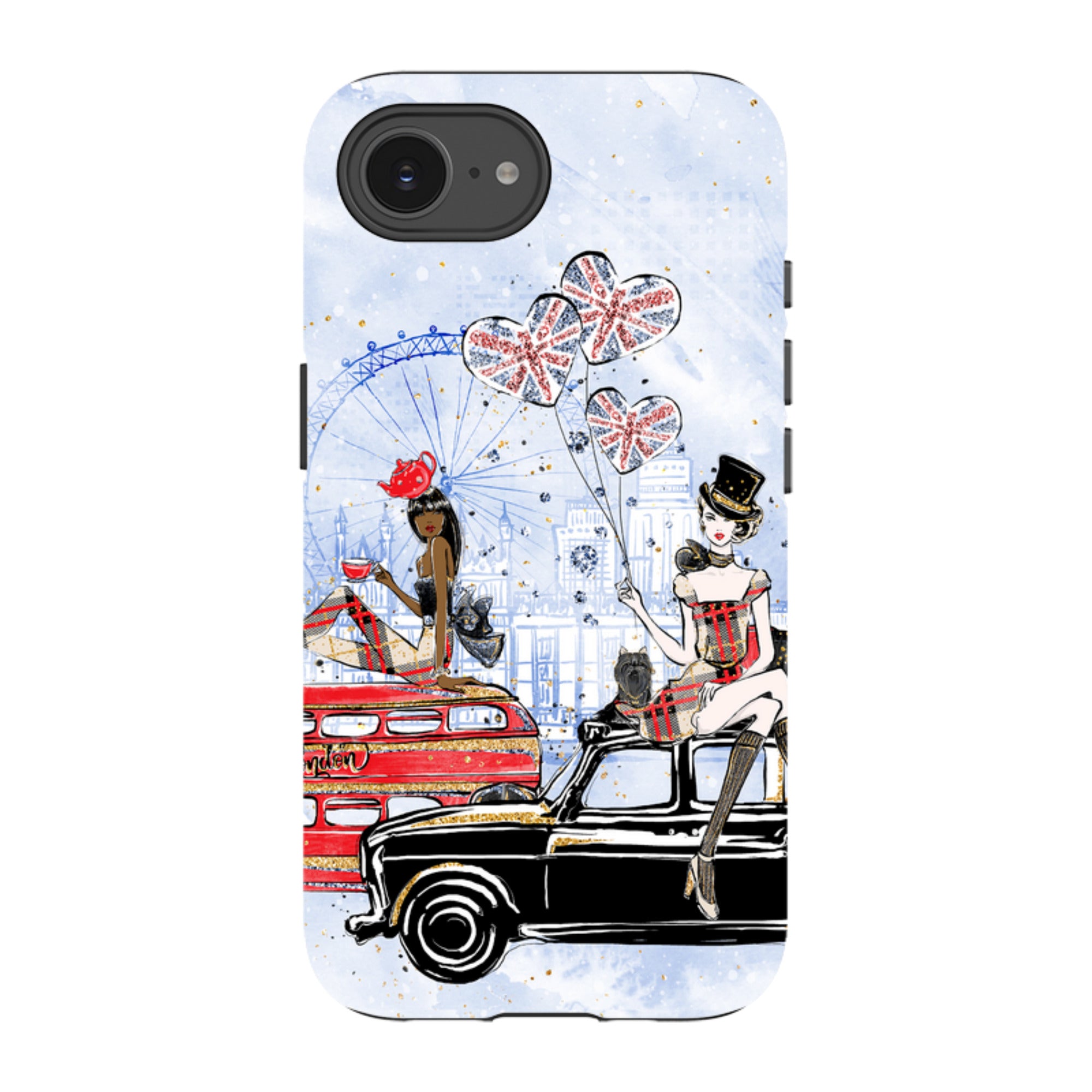 iPhone Tough Case - London Icons