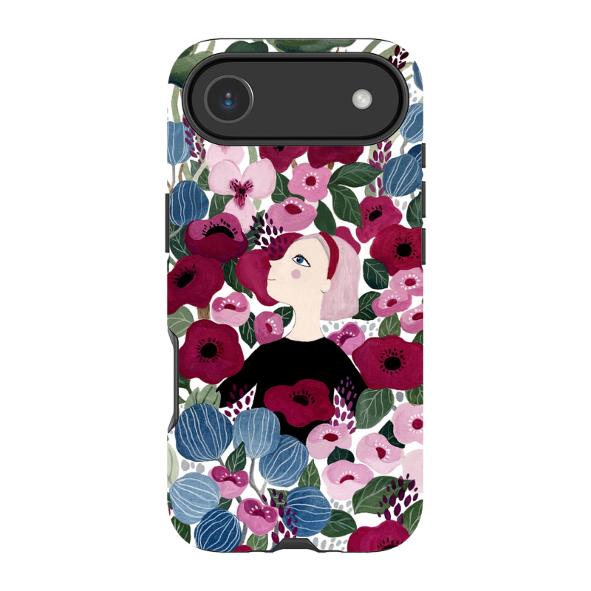 iPhone Tough Case - Flower Garden By Bex Parkin