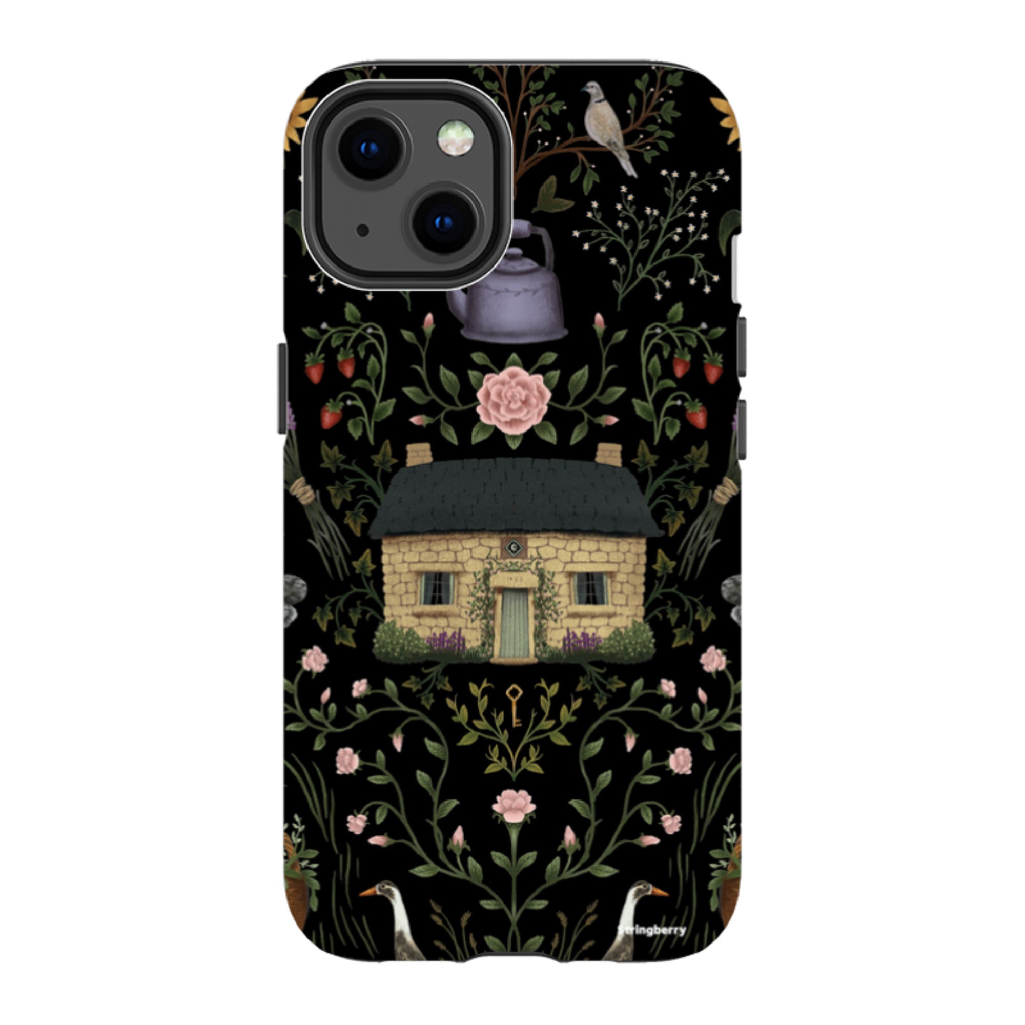 iPhone Tough Case - Cottage By Anna Stead