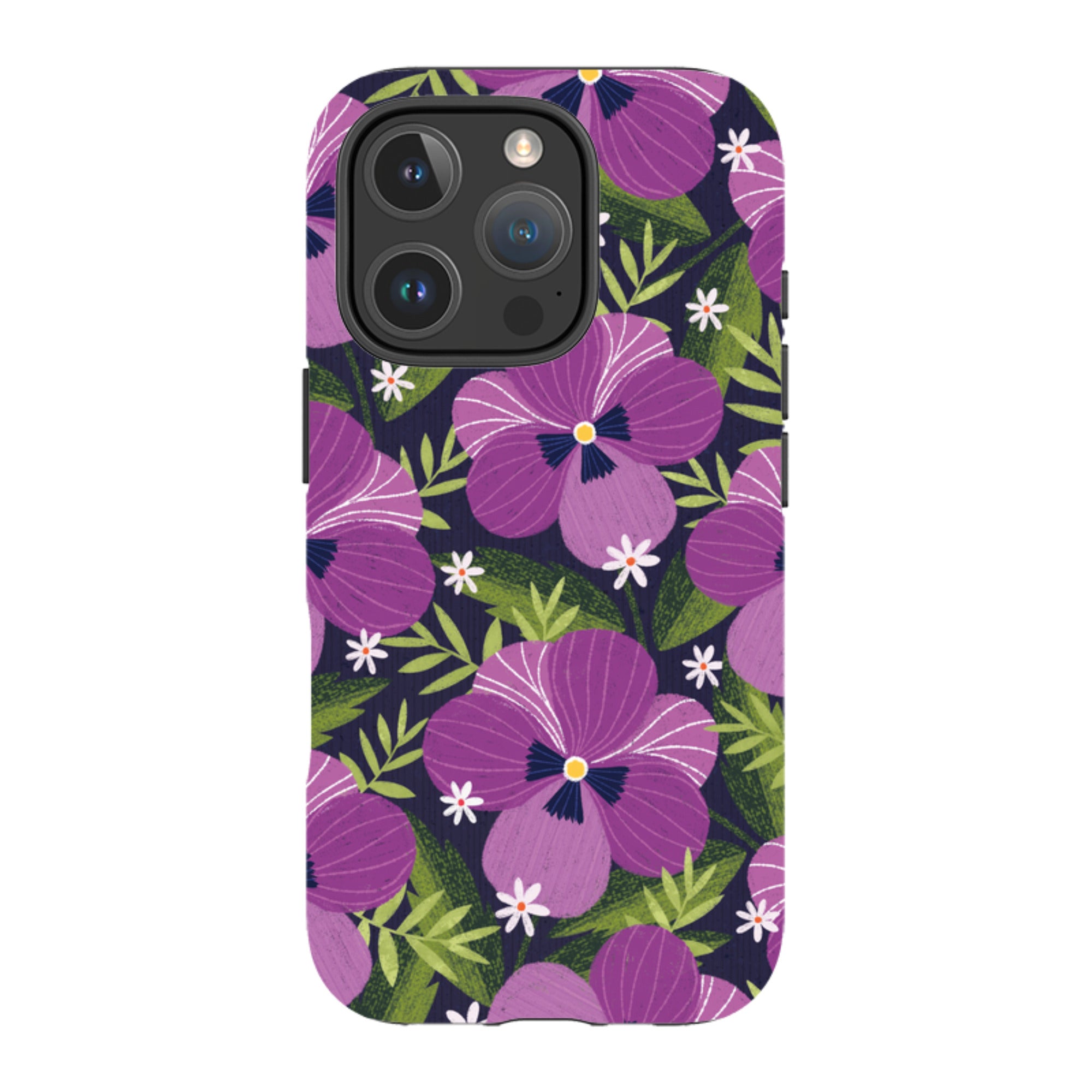 iPhone Tough Case - Pensees I By Ali Brookes